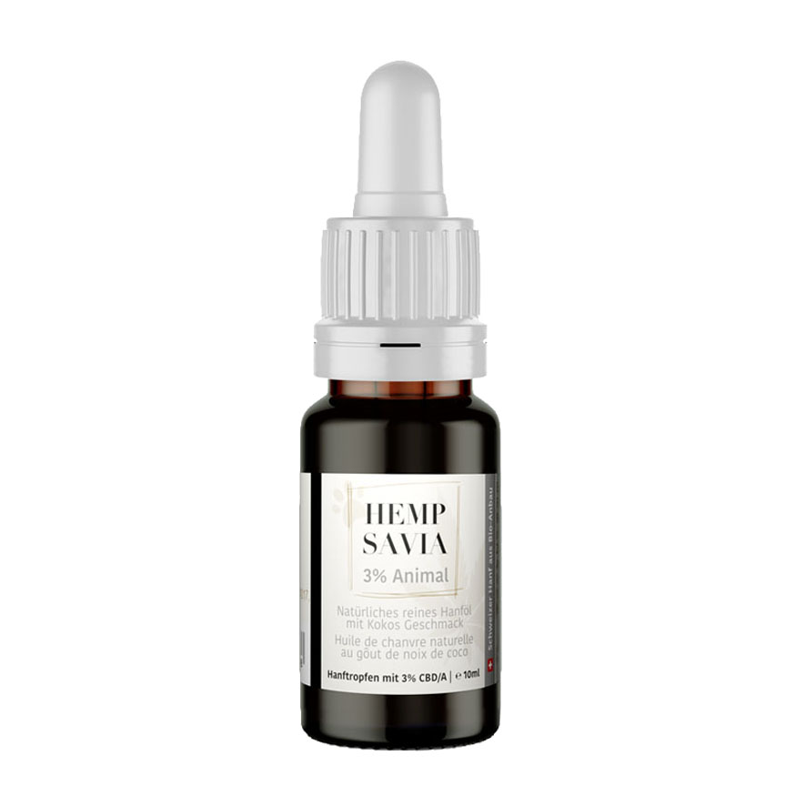 Hempsavia Kokos CBD Öl 3%, 10ml