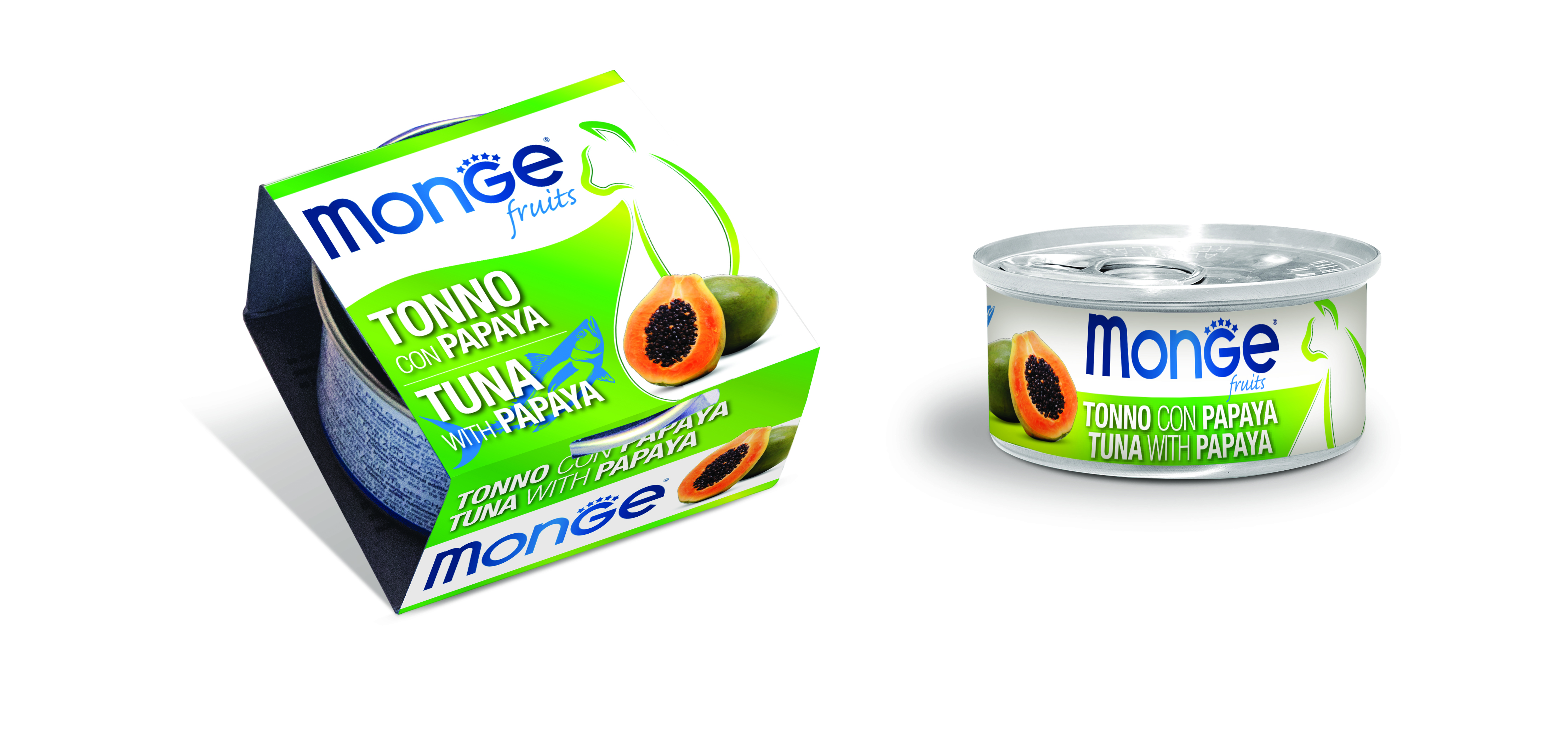 MONGE FRUCHT THUNFISCH MIT PAPAYA, 80G