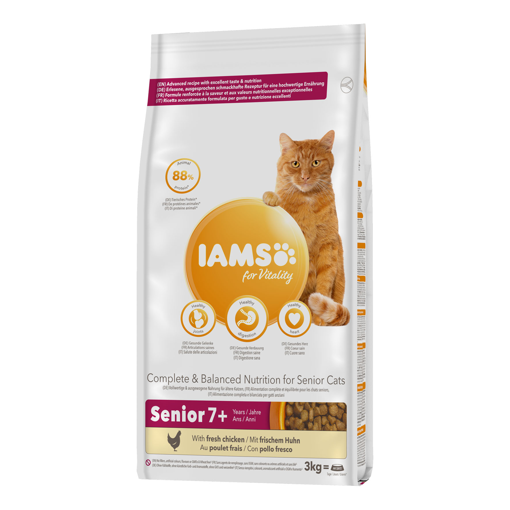 IAMS for Vitality Senior Chicken, 3kg