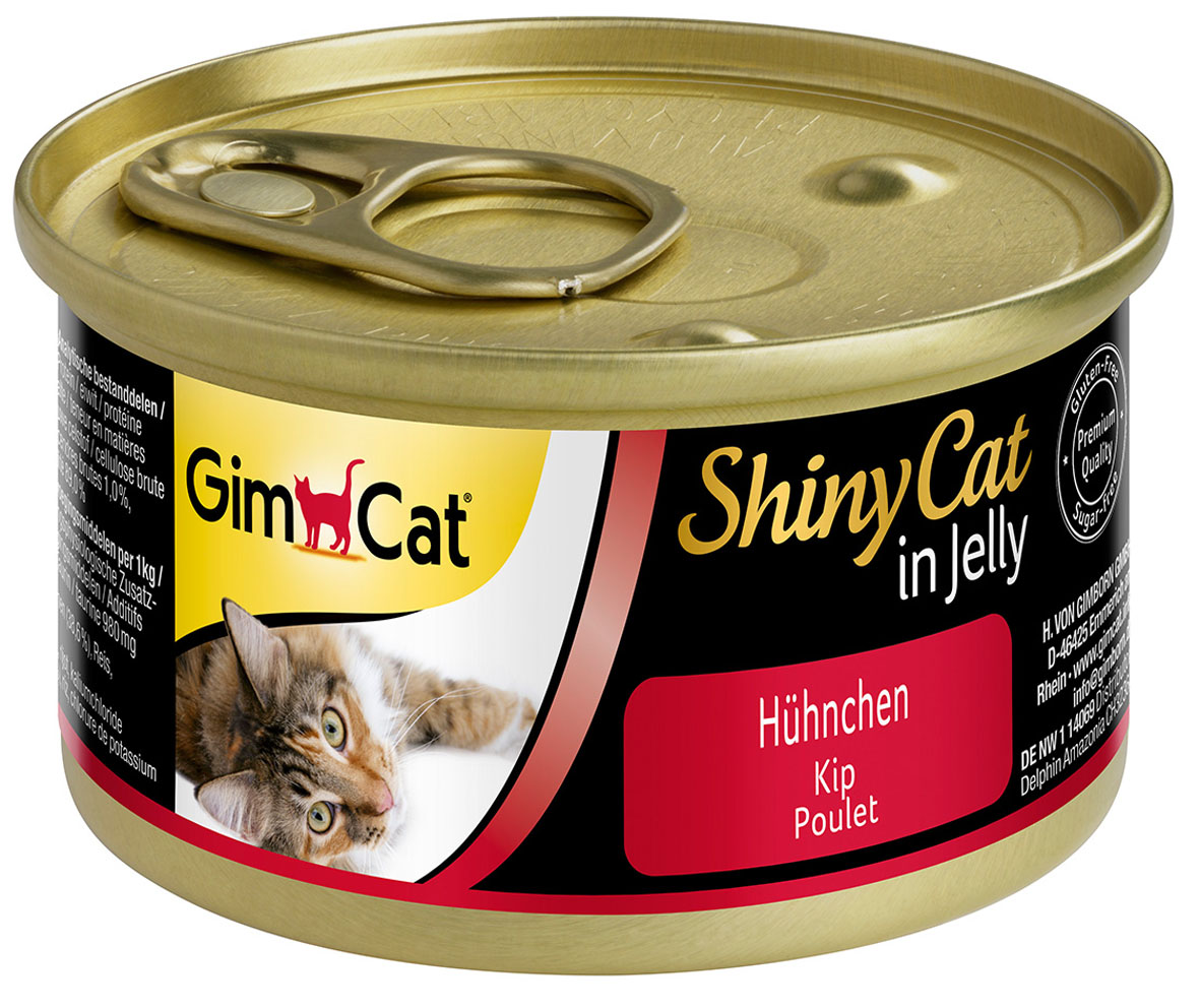 Foodwaste- GimCat ShinyCat Hühnchen 70g
