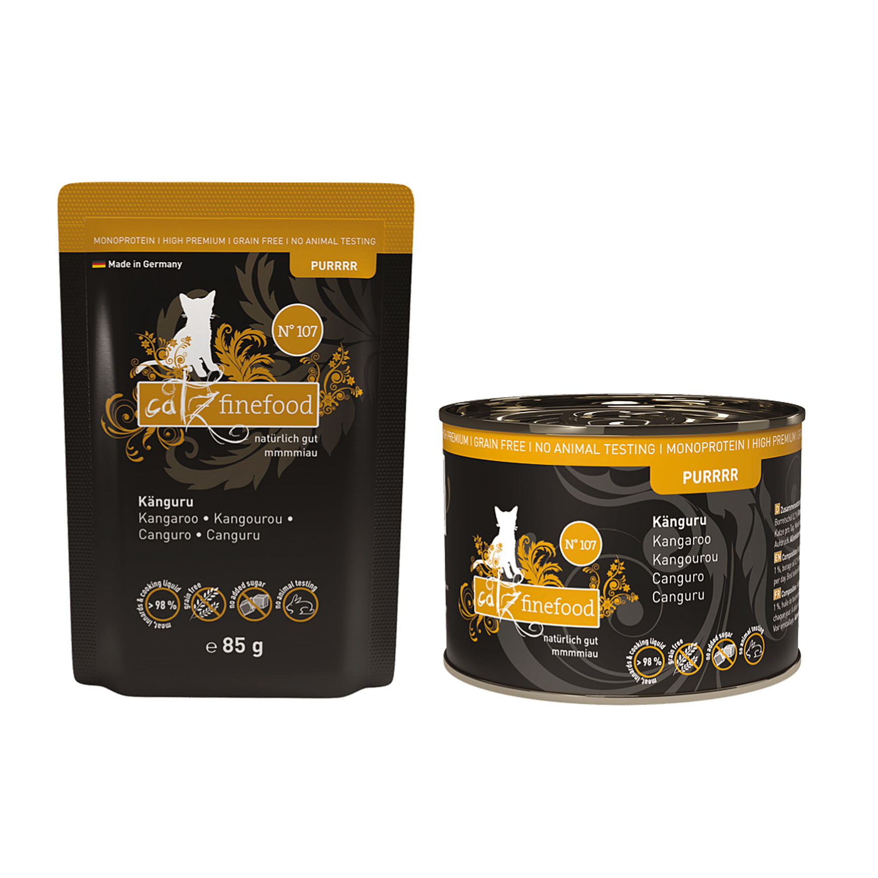 Catz Finefood Purrrr No. 107 avec kangourou