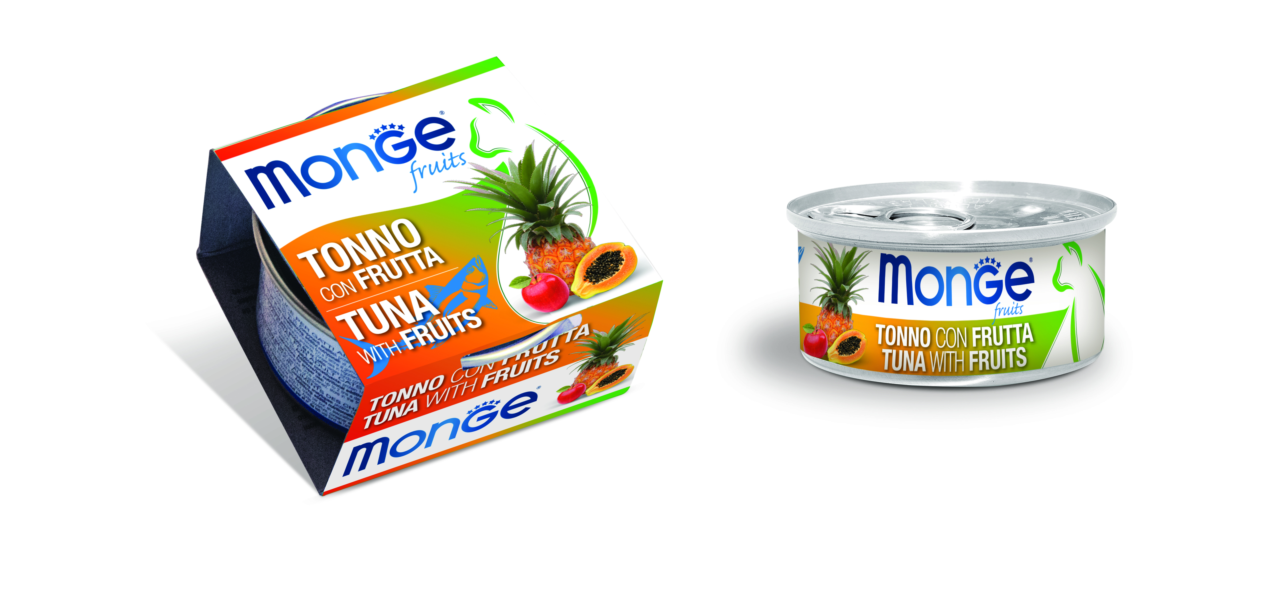 MONGE FRUIT TUNA MIT FRUCHT, 80G