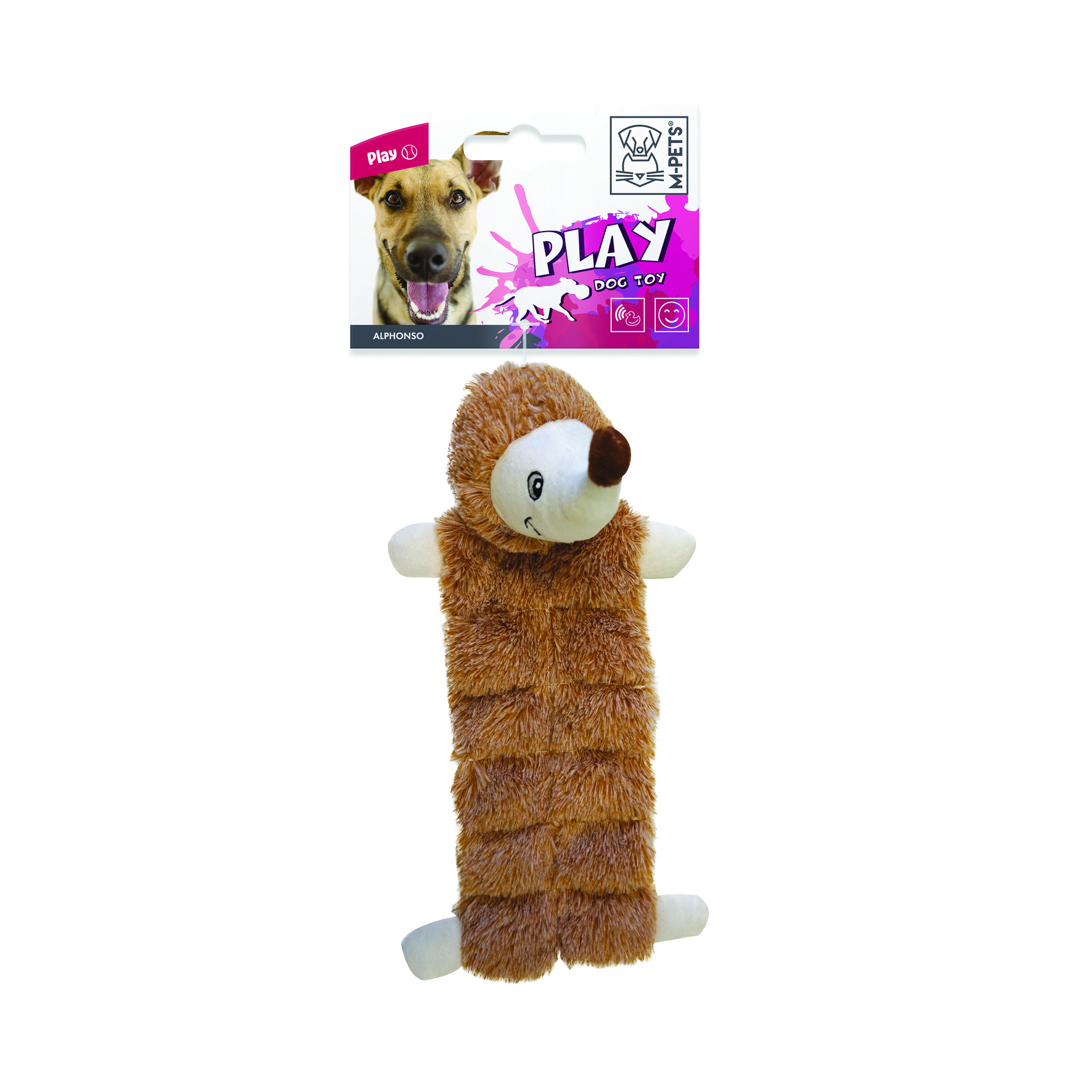M-Pets Hundespielzeug Quitscher ALPHONSO