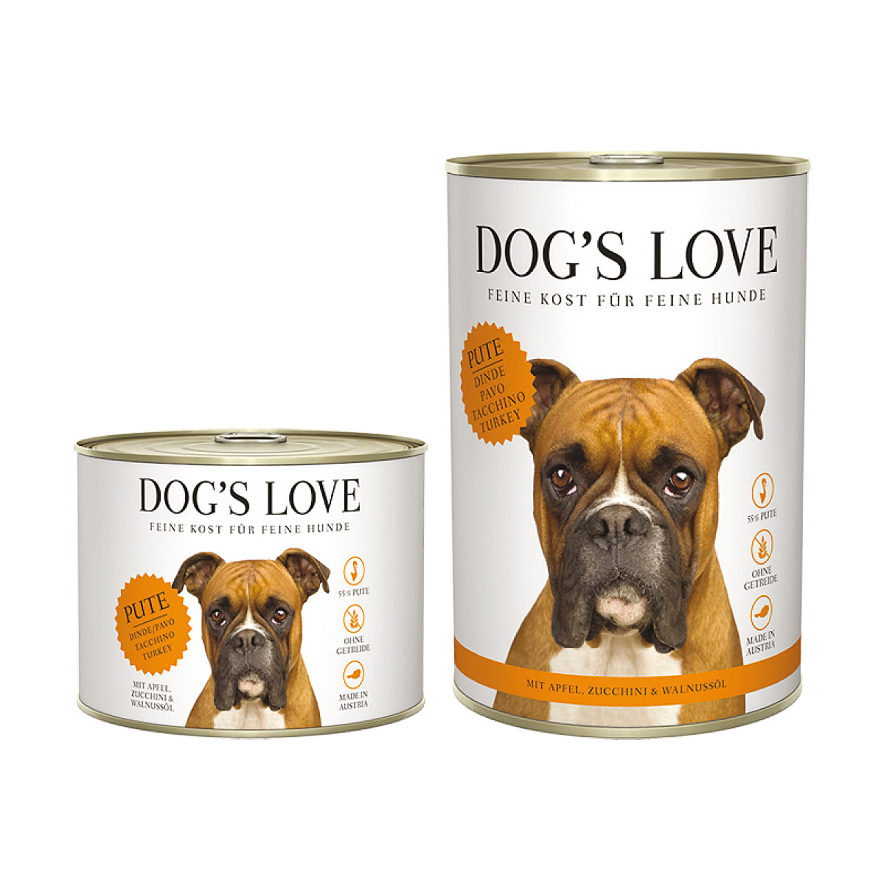 Dog‘s Love Classic Adult Truthahn, Apfel, Zucchini & Walnussöl