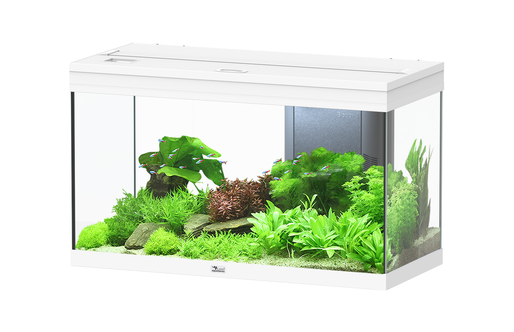 Aquatlantis Aquarium Volga 125 weiss