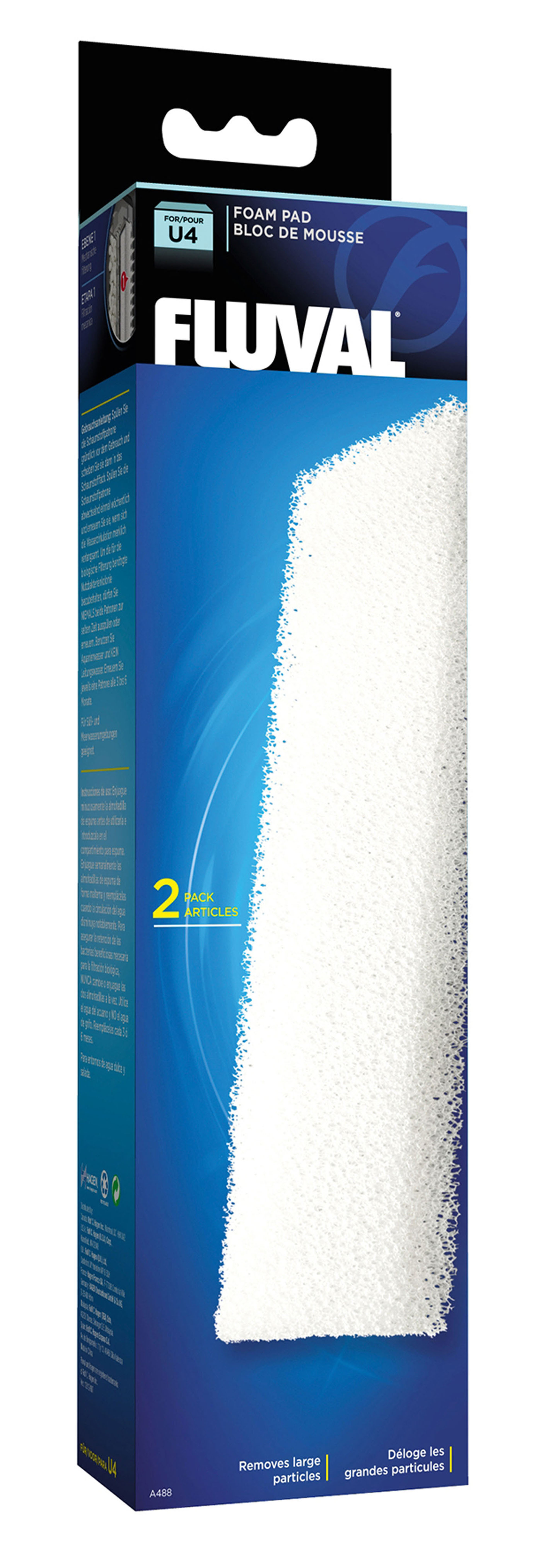 Fluval insert de mousse filtrant U