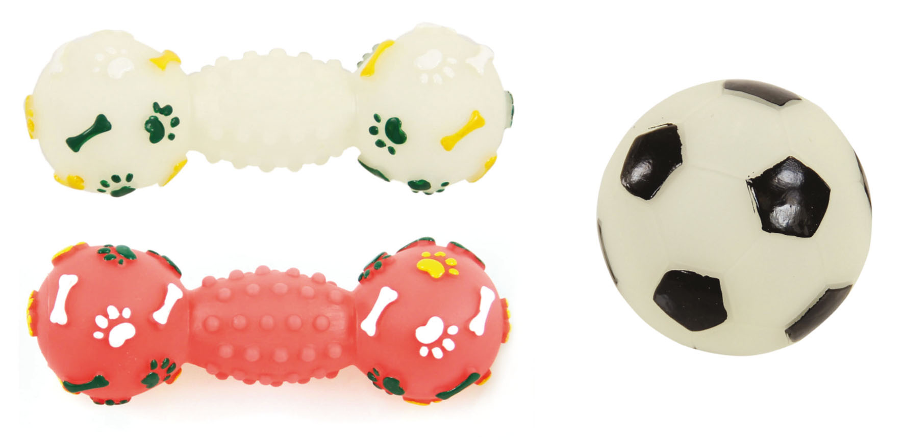 swisspet Hundespielzeug Vinyl Leuchtspielzeug