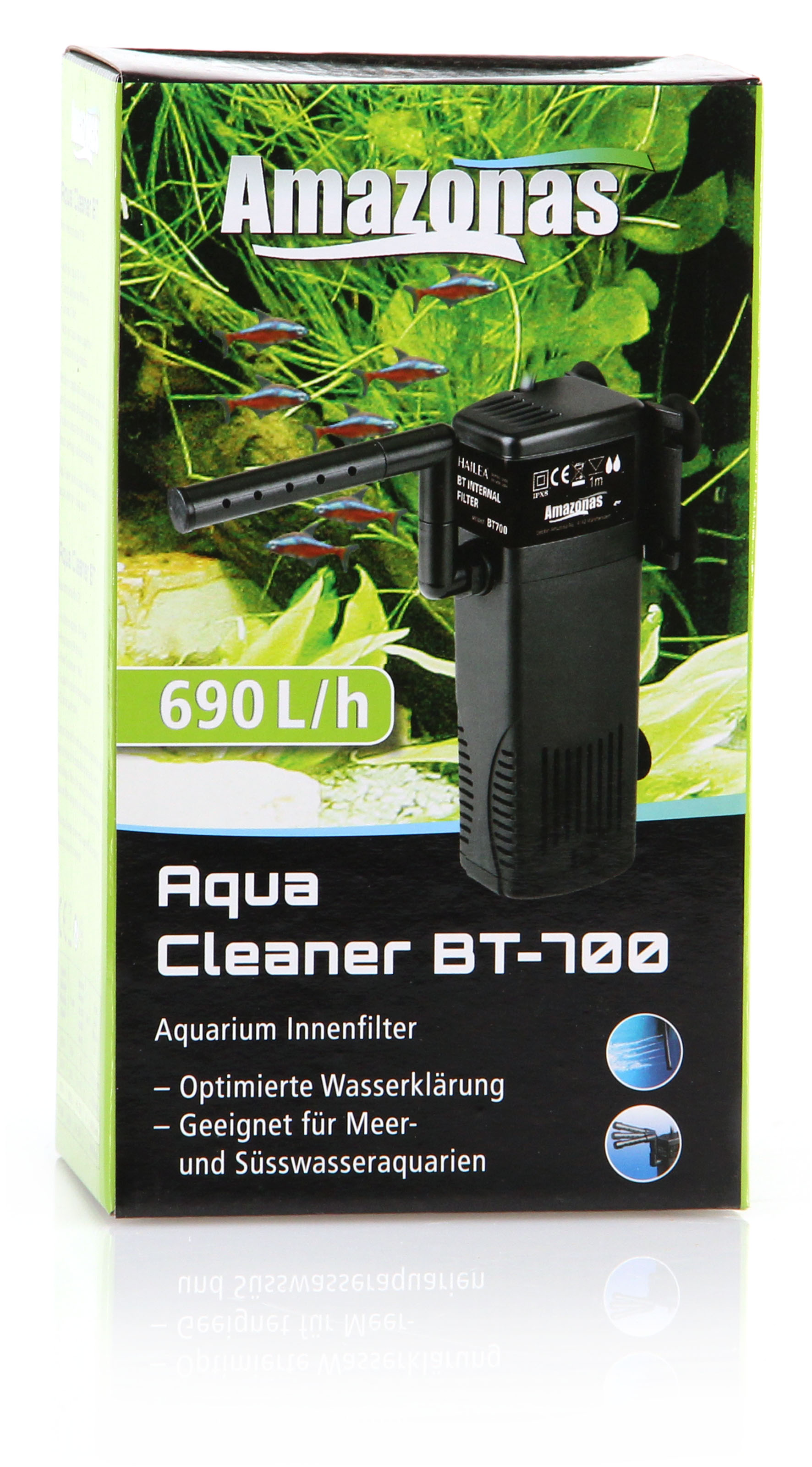 Amazonas filtre intérieur Aqua Cleaner BT, 200l/h – 1000l/h