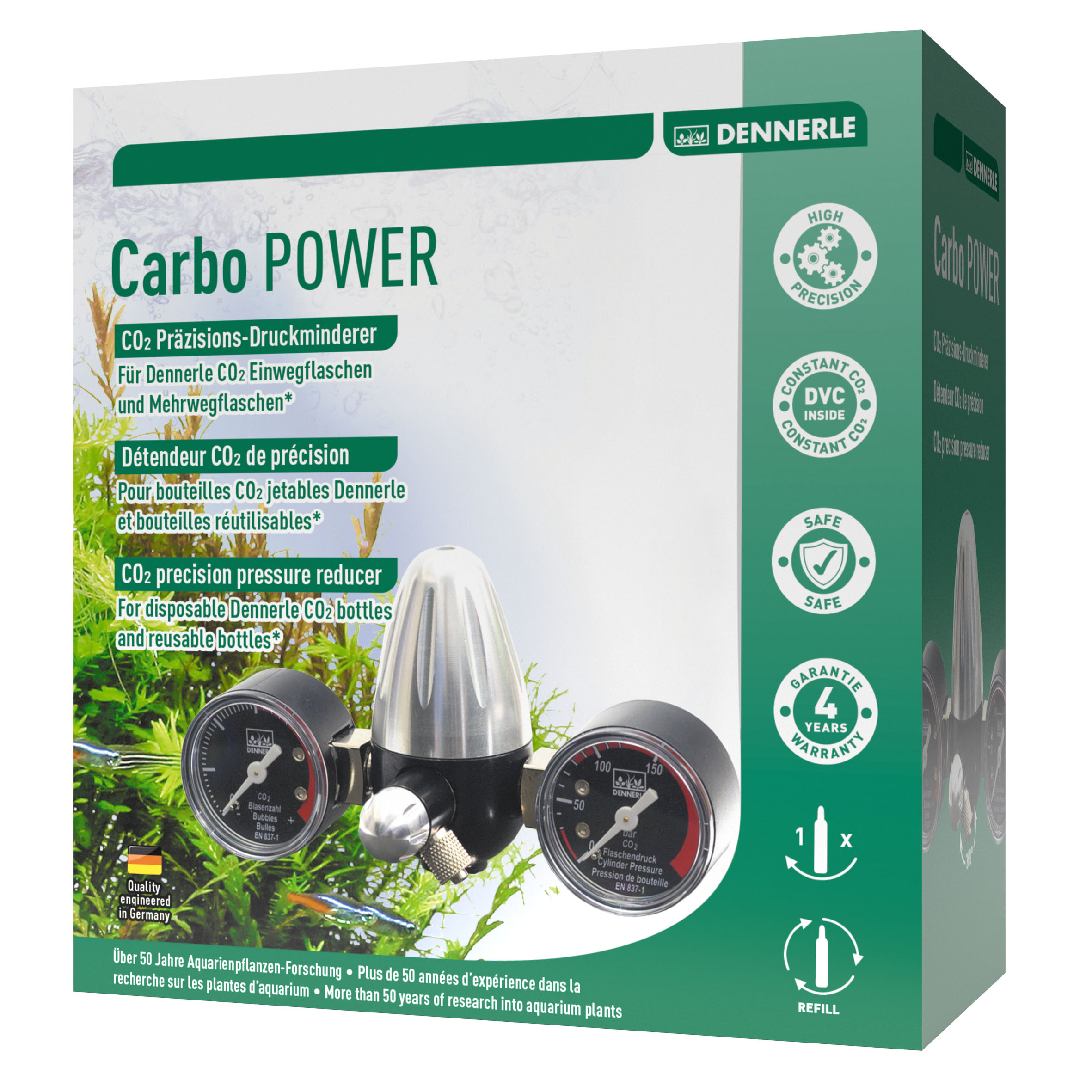 Dennerle CO2 Druckminderer Carbo Power