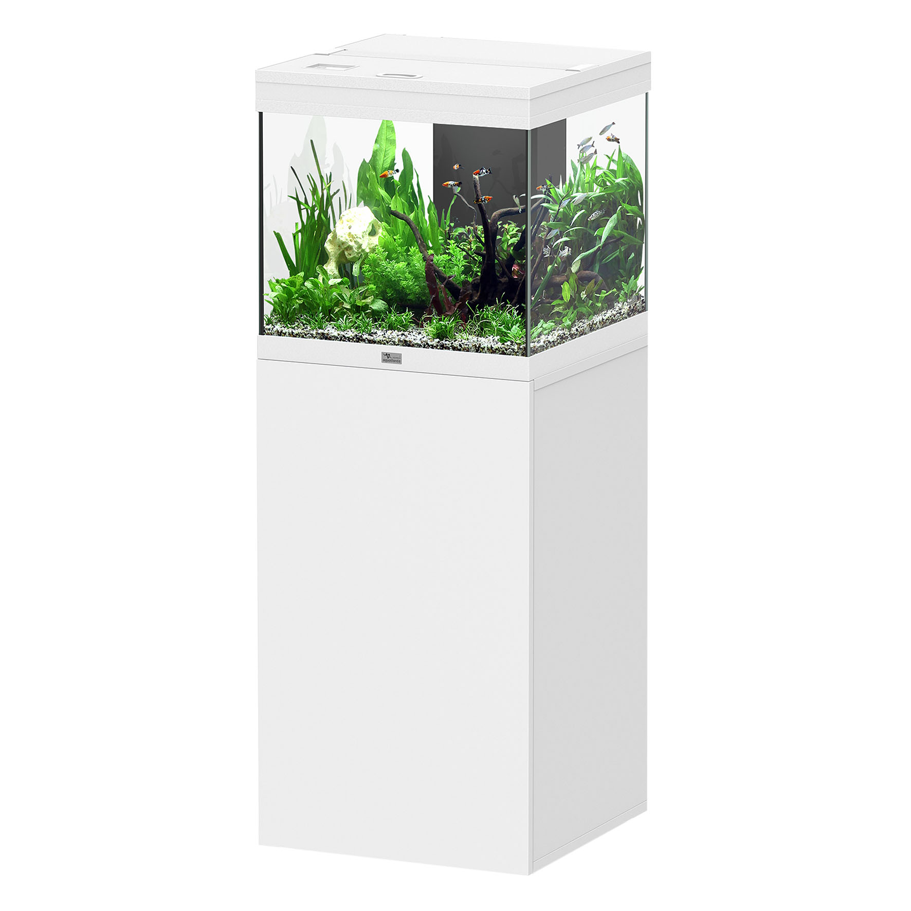 Aqua Tower120 weiss, inkl. Schrank