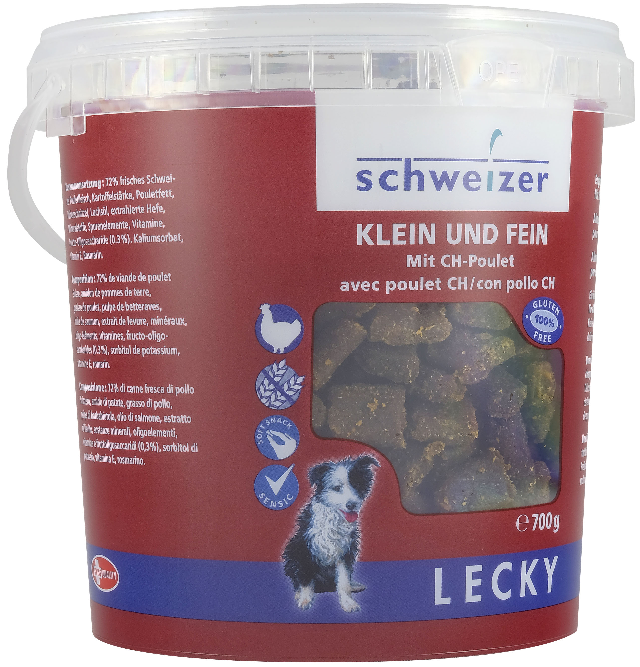 Lecky Klein & Fein mit CH-Poulet, 700g