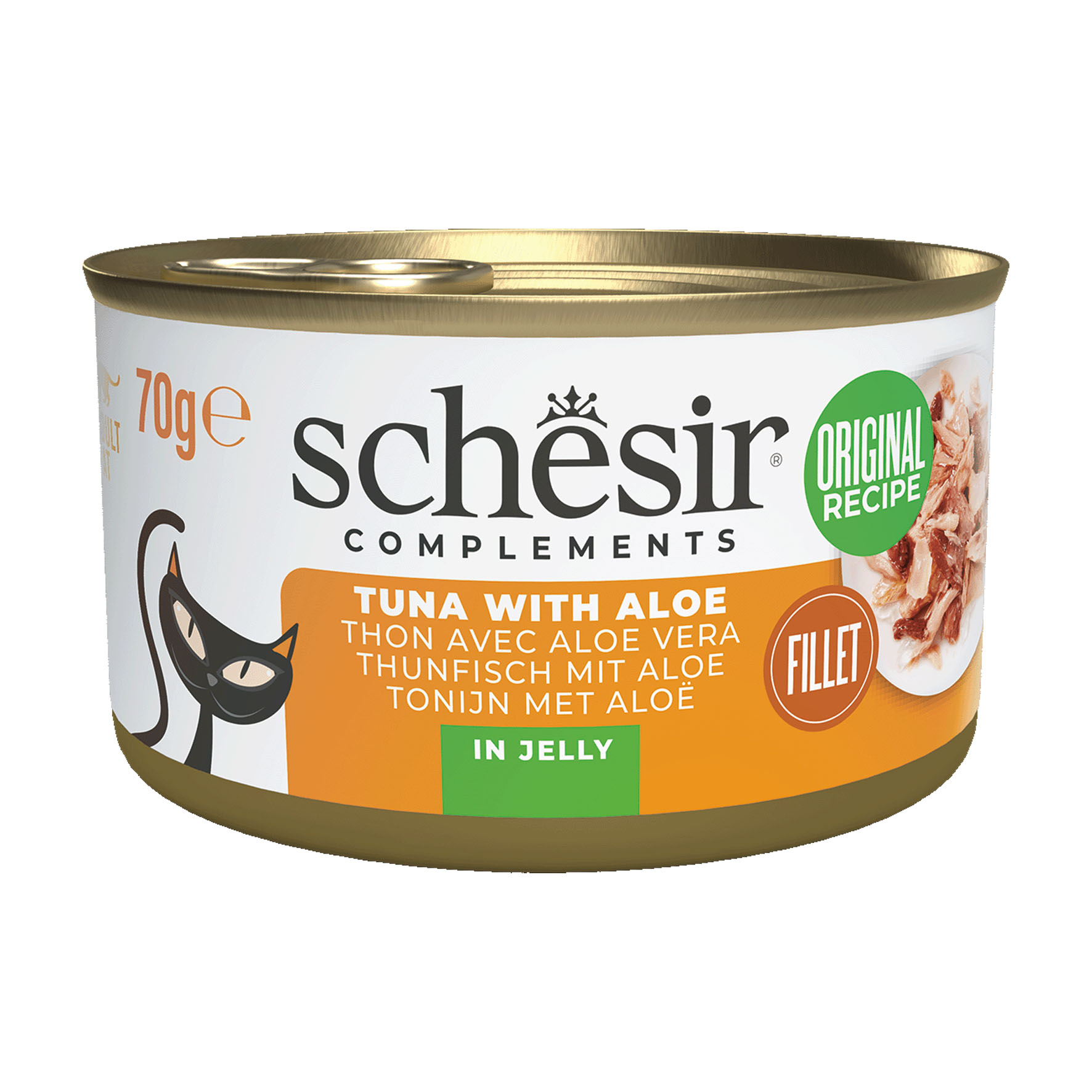 SCHESIR Jelly Thunfisch & Aloe 70g