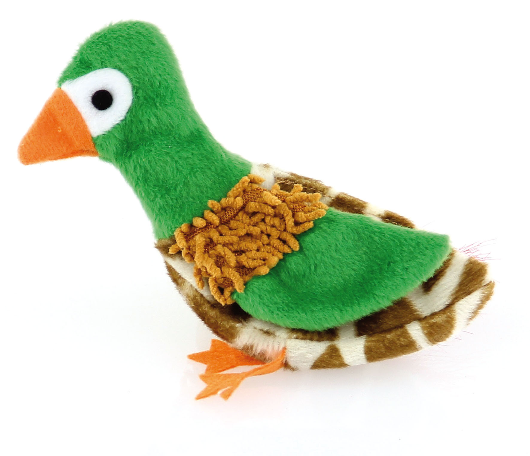 swisspet Katzenspielzeug Raschelducky, grün