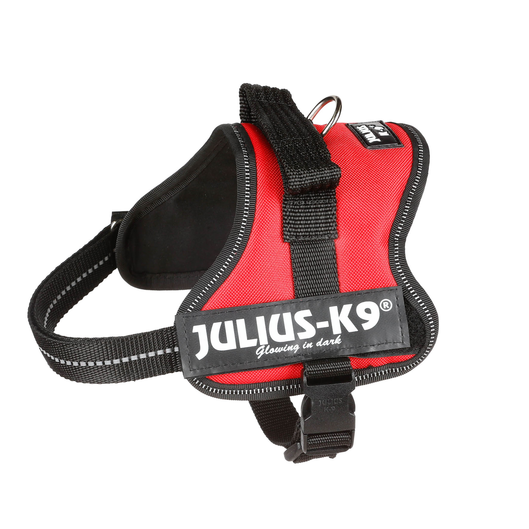 K9 Powergeschirr rot mini-mini: Hals 40-53cm, max. 4-7kg