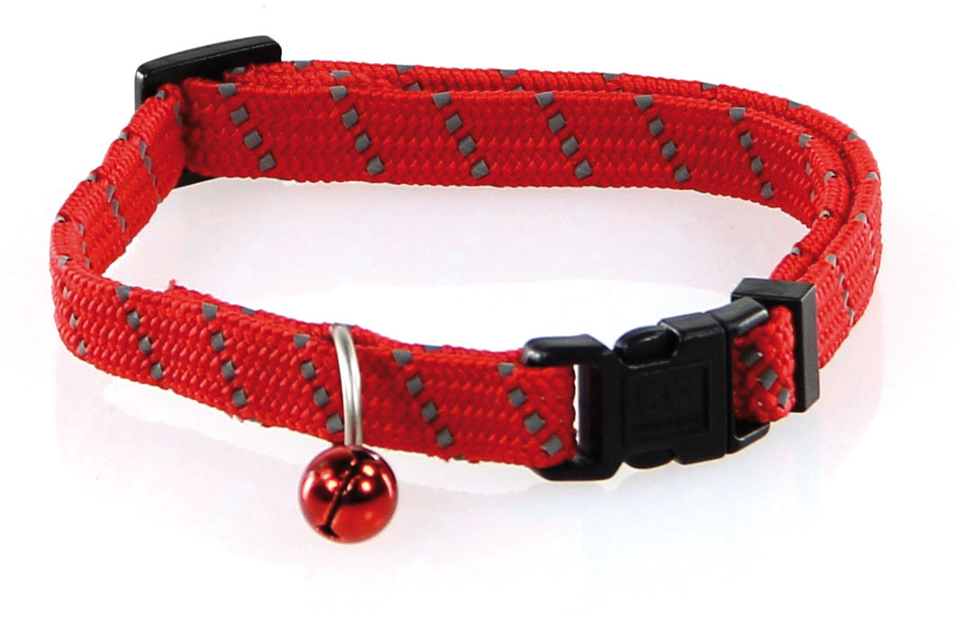 ReflectLine Points collier pour chats, rouge, 10mm/20-30cm