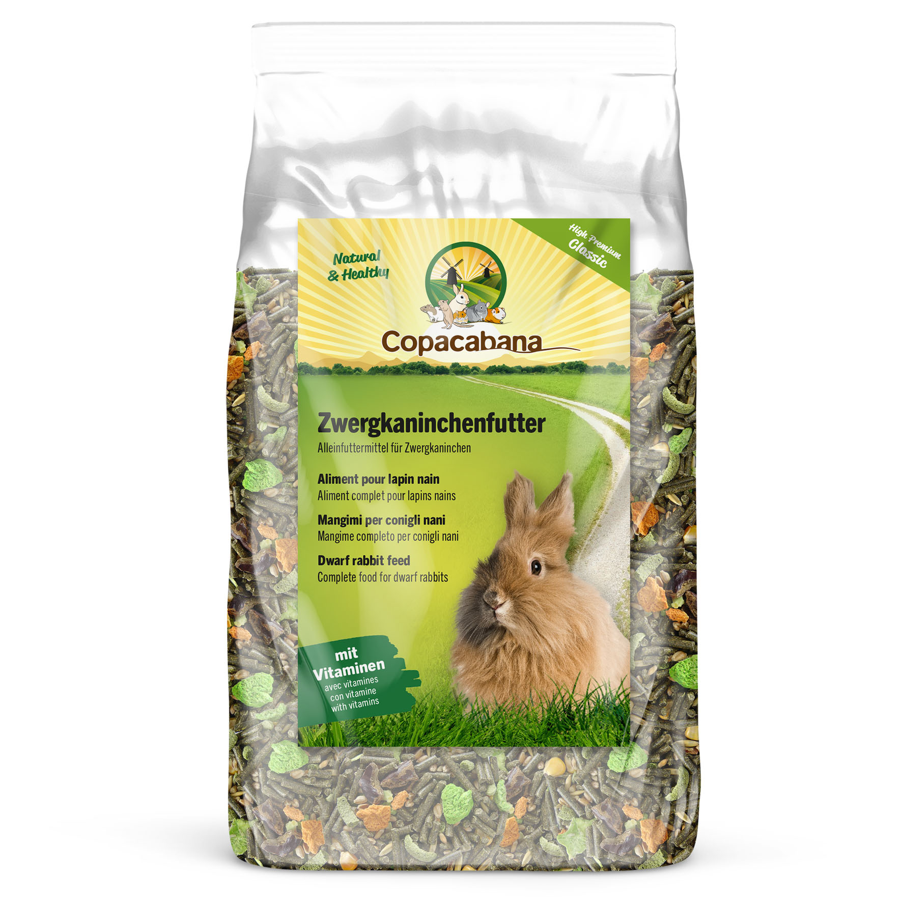 Copacabana aliment pour lapin nain classique 1kg