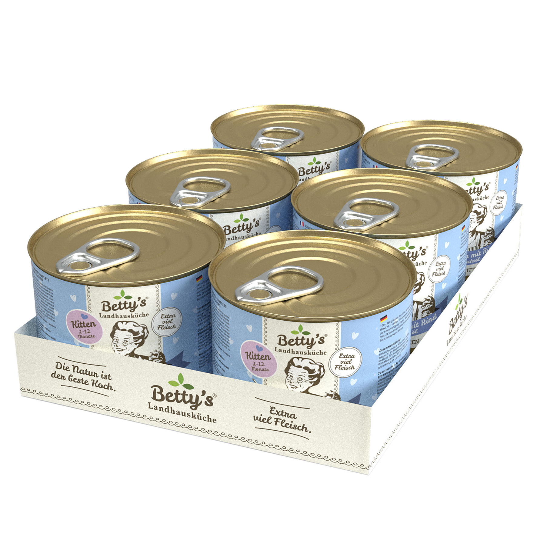 Betty´s Landhausküche poulet & bœuf 200g