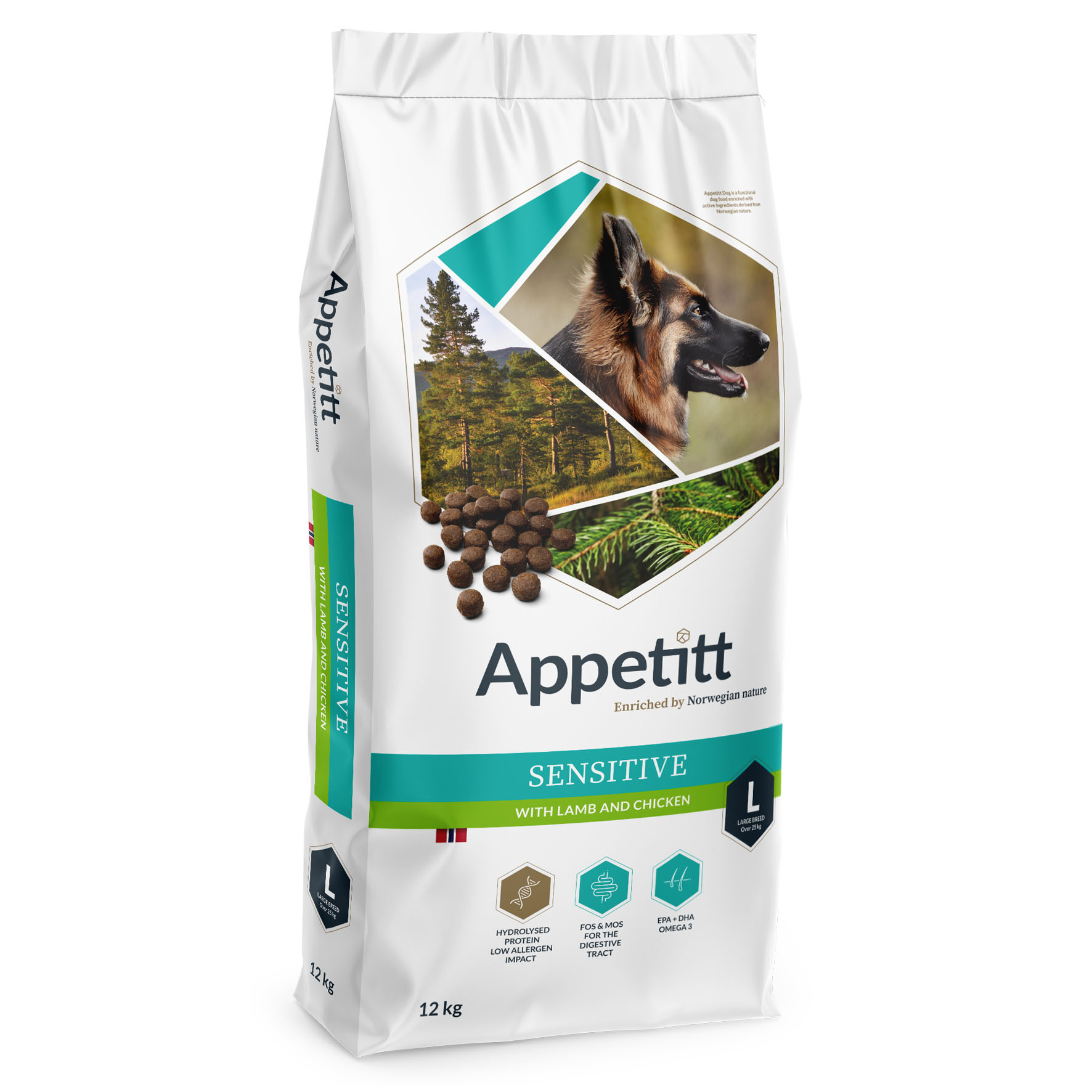 Appetitt Sensitive Large Lamm & Huhn 12kg