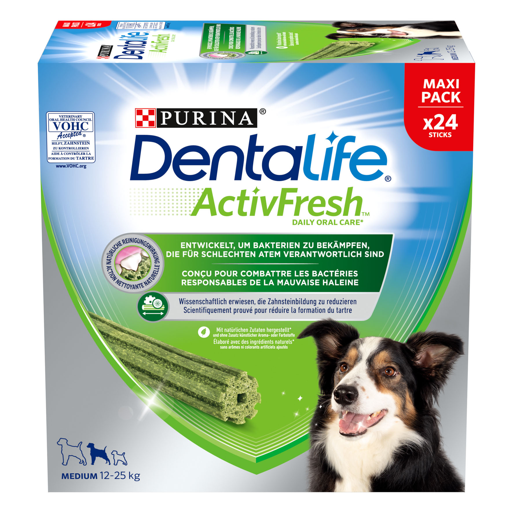 Dentalife ActiveFresh Medium, 8x69g