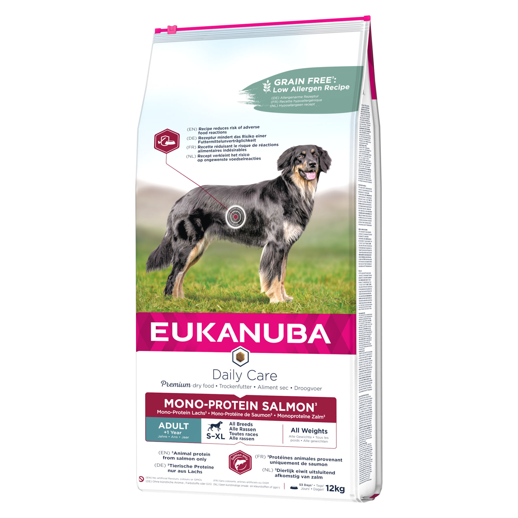 Eukanuba Daily Care Adult Monoprotein Lachs, 12kg