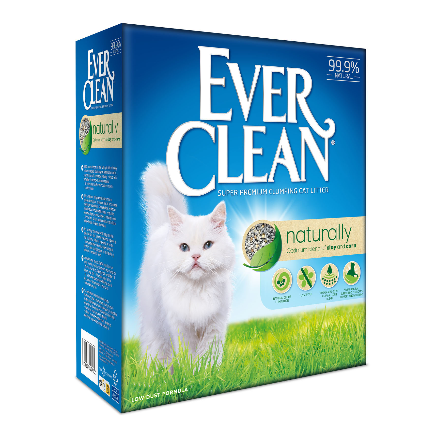 Ever Clean Naturally Litière pour chats 6L