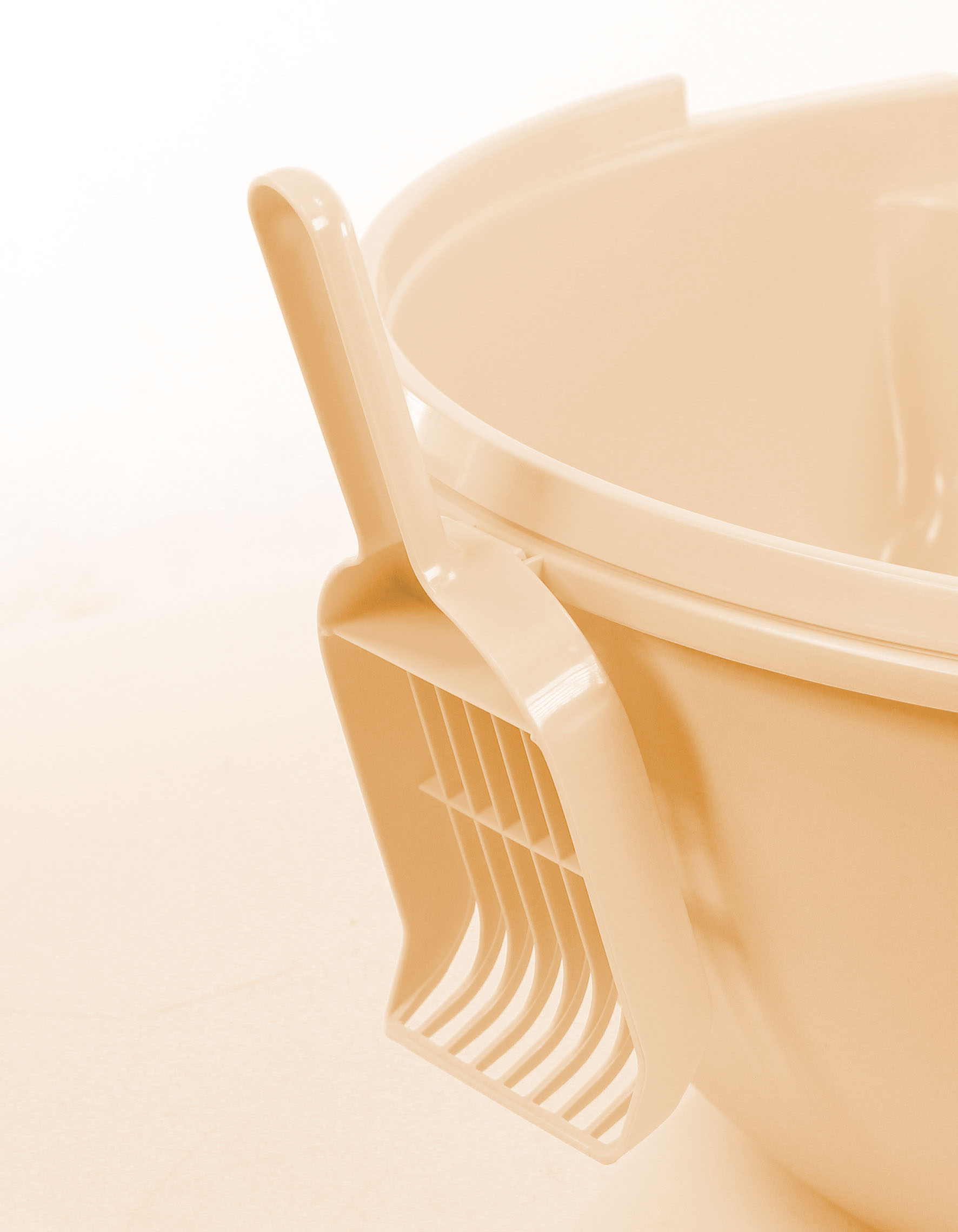 Ersatz Katzenstreuschaufel, hellbeige