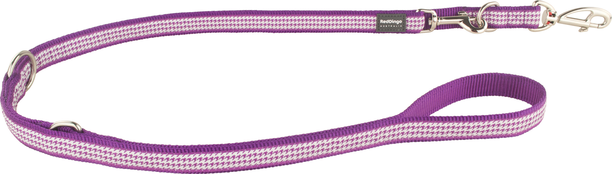 RedDingo Laisse Design Fang it Purple, S: 15mm/200cm