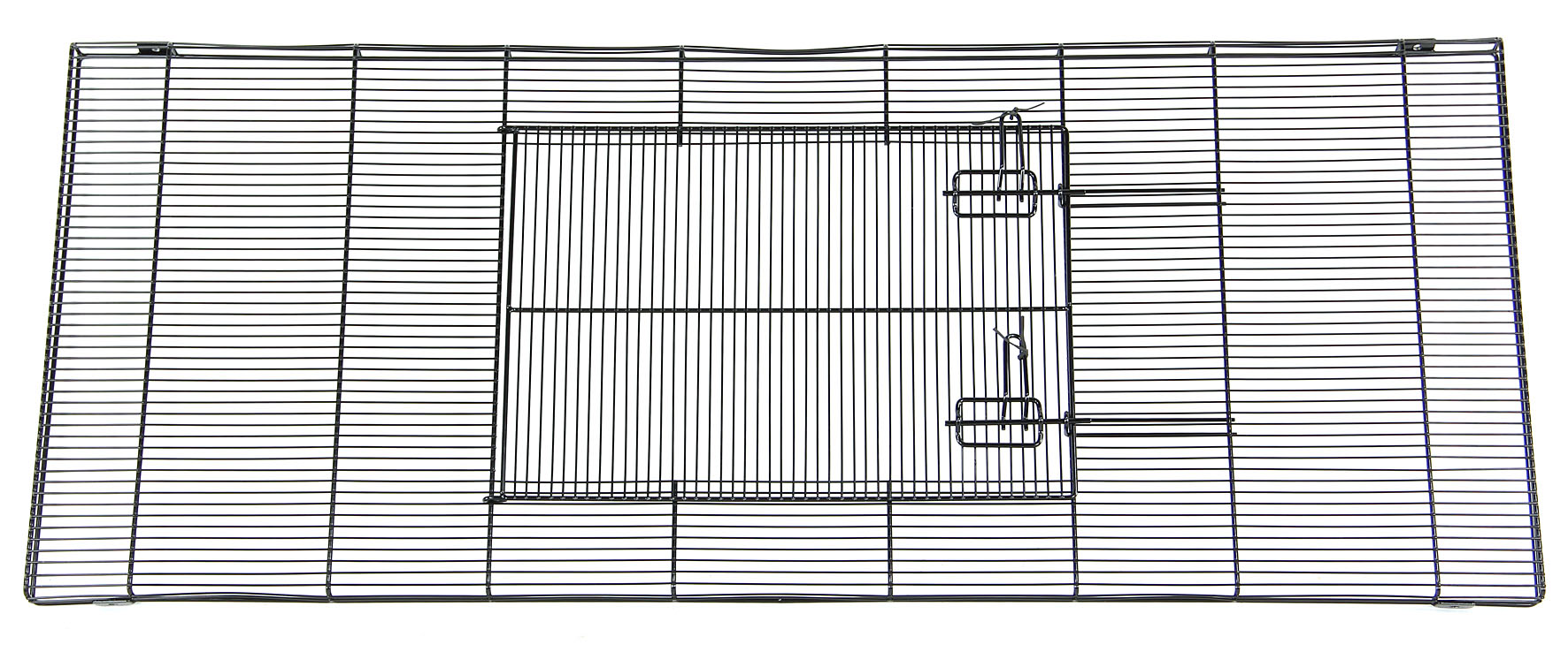 Gitterabdeckung 100x40cm mit Servicetür