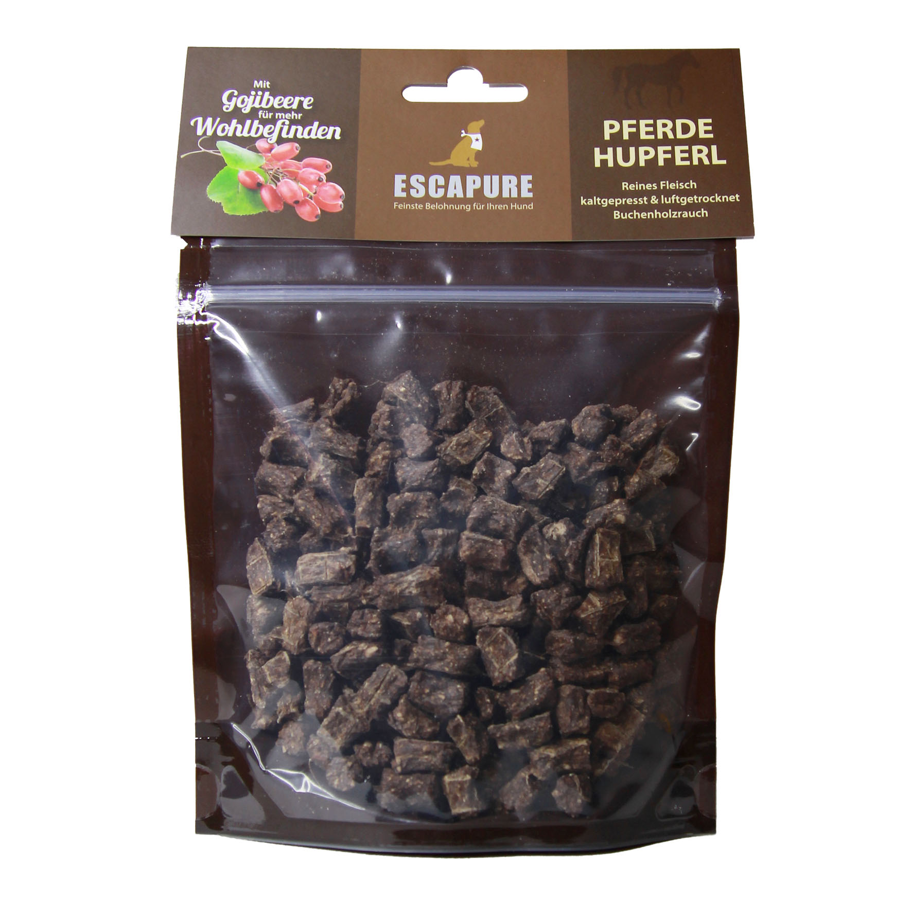 Escapure Spezial-Hupferl Pferd mit Gojibeere, 150g