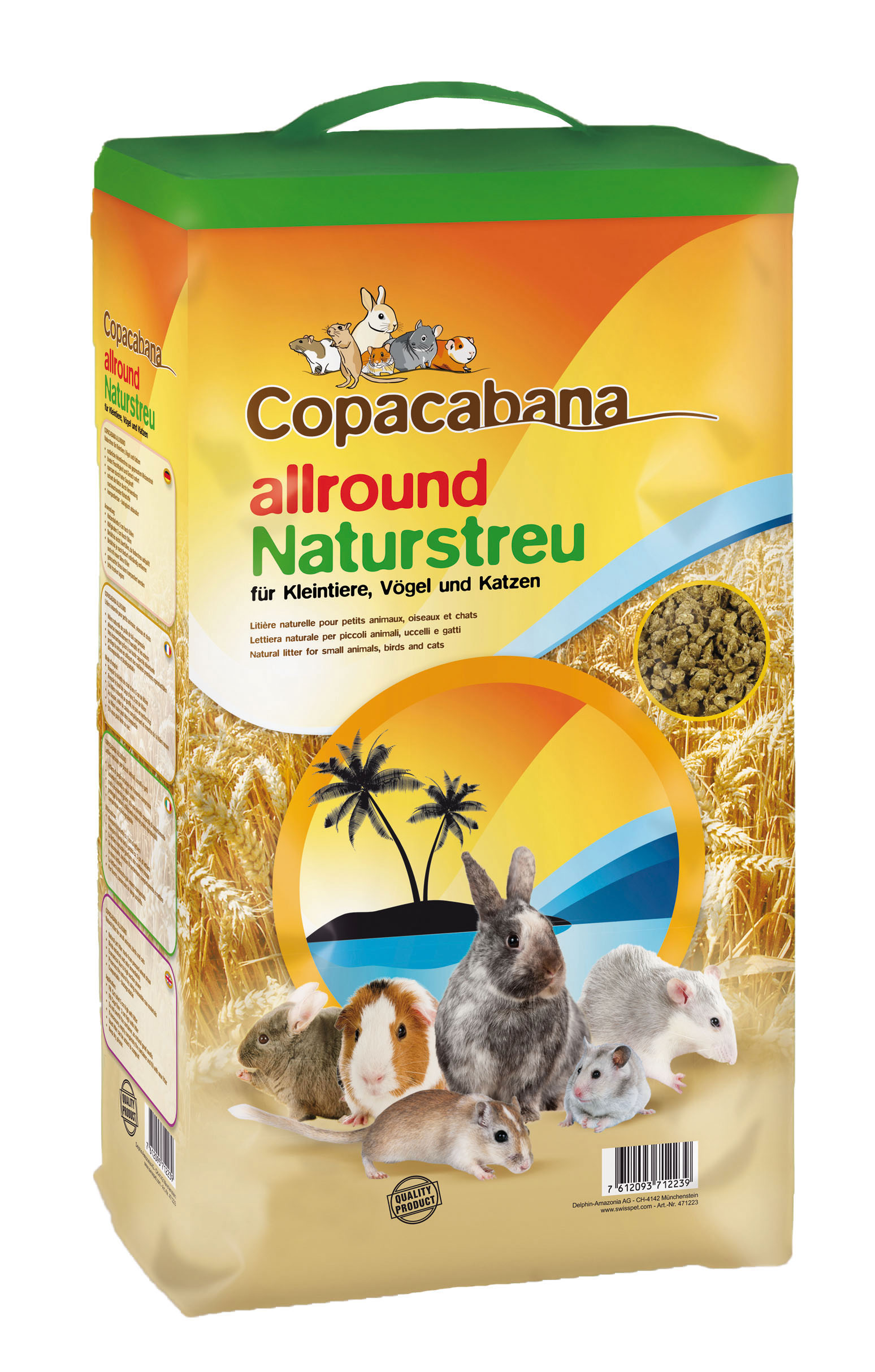 Copacabana allround Naturstreu