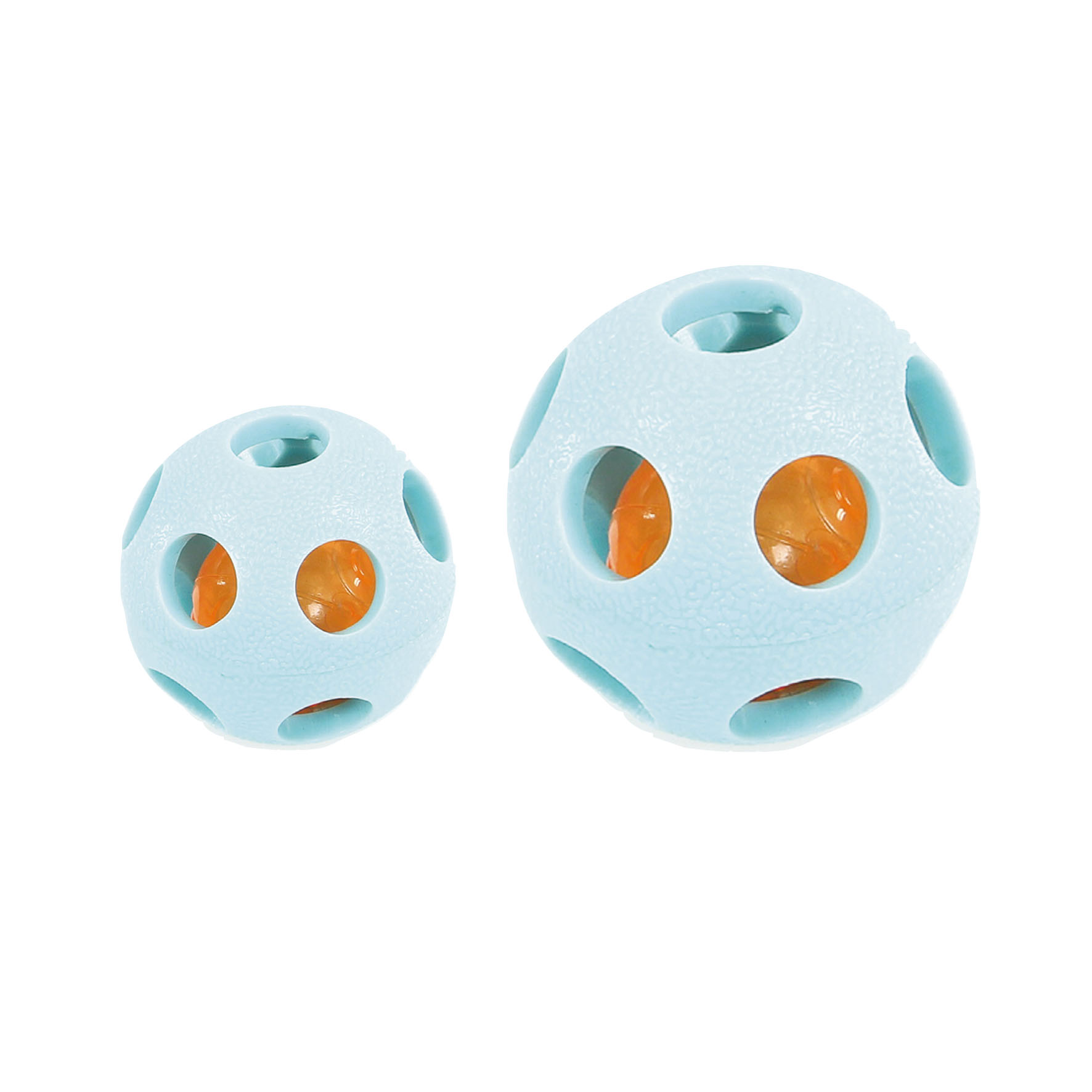 swisspet balle & ballon de rugby lumineux Demi, blau