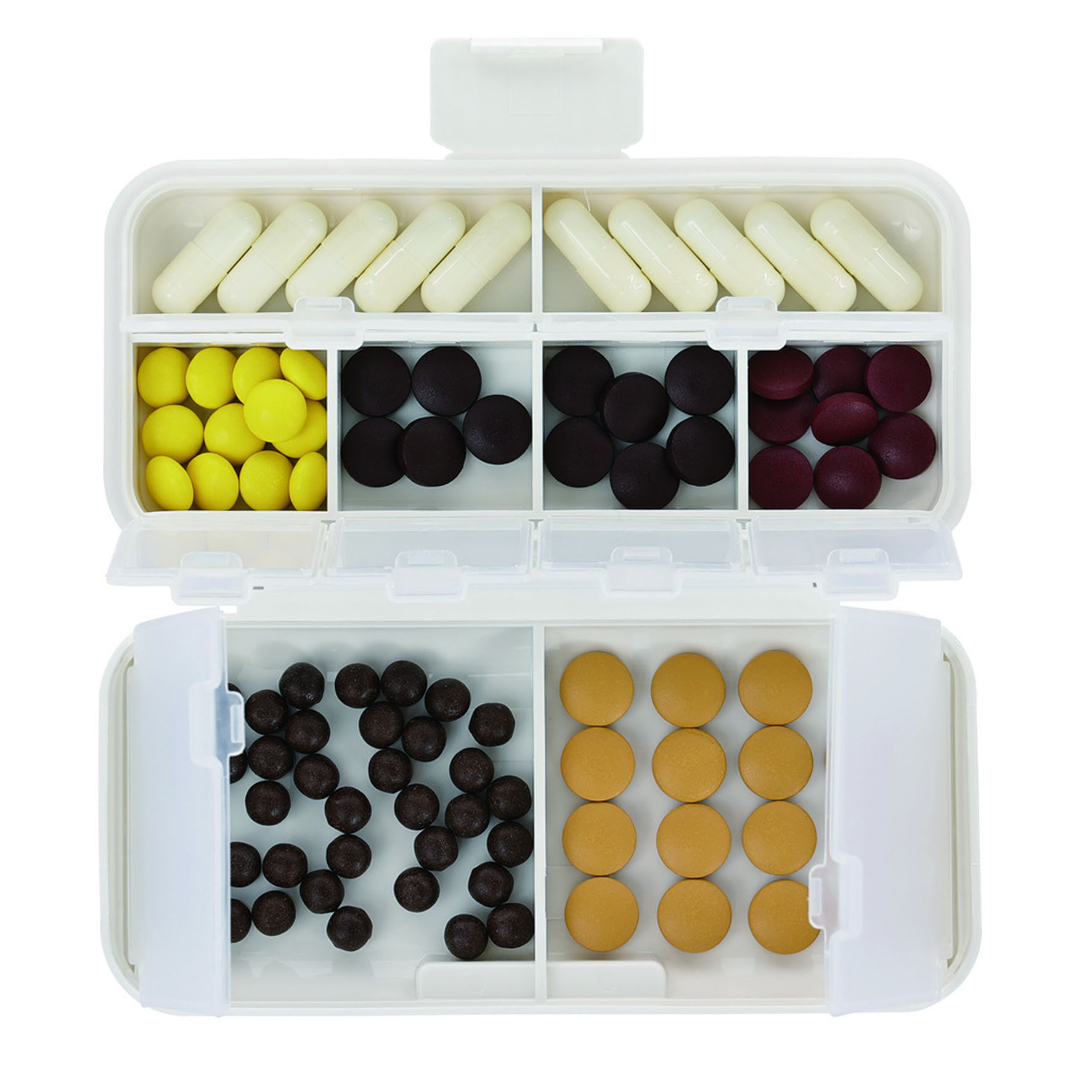 Organiseur de médicaments M-Pets, grand format, 13 x 6,6 x 3,4 cm