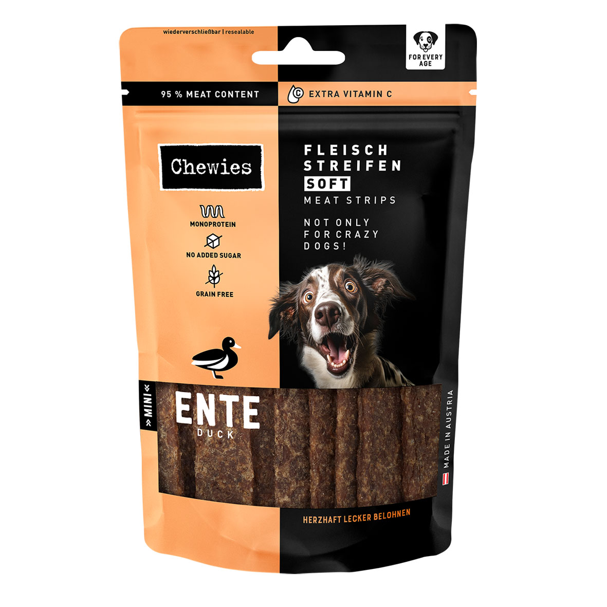 Chewies lamelles de viande de canard 70g
