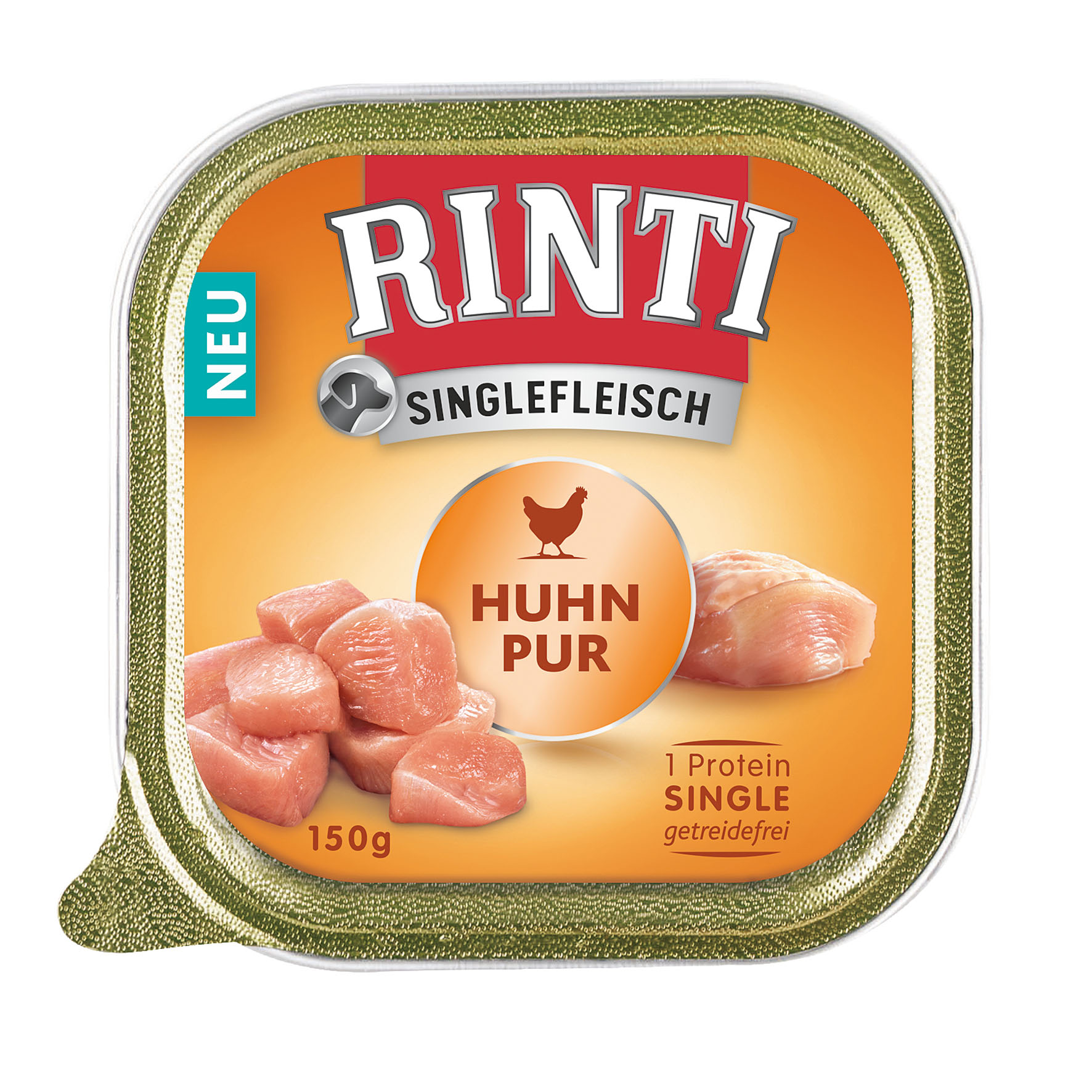 Rinti Singlefleisch Huhn Schale, 150g