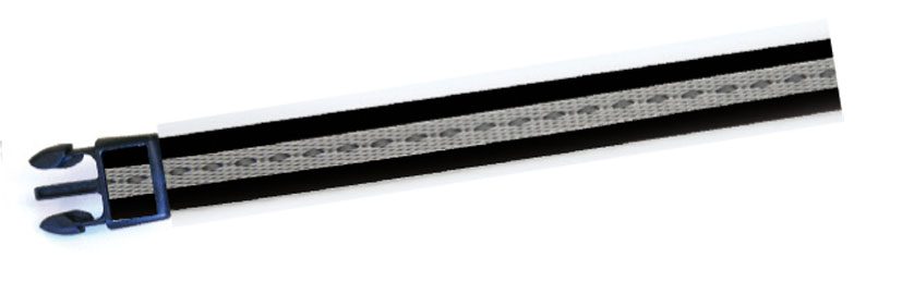 swisspet collier chien V 10mm/20-33cm, noir