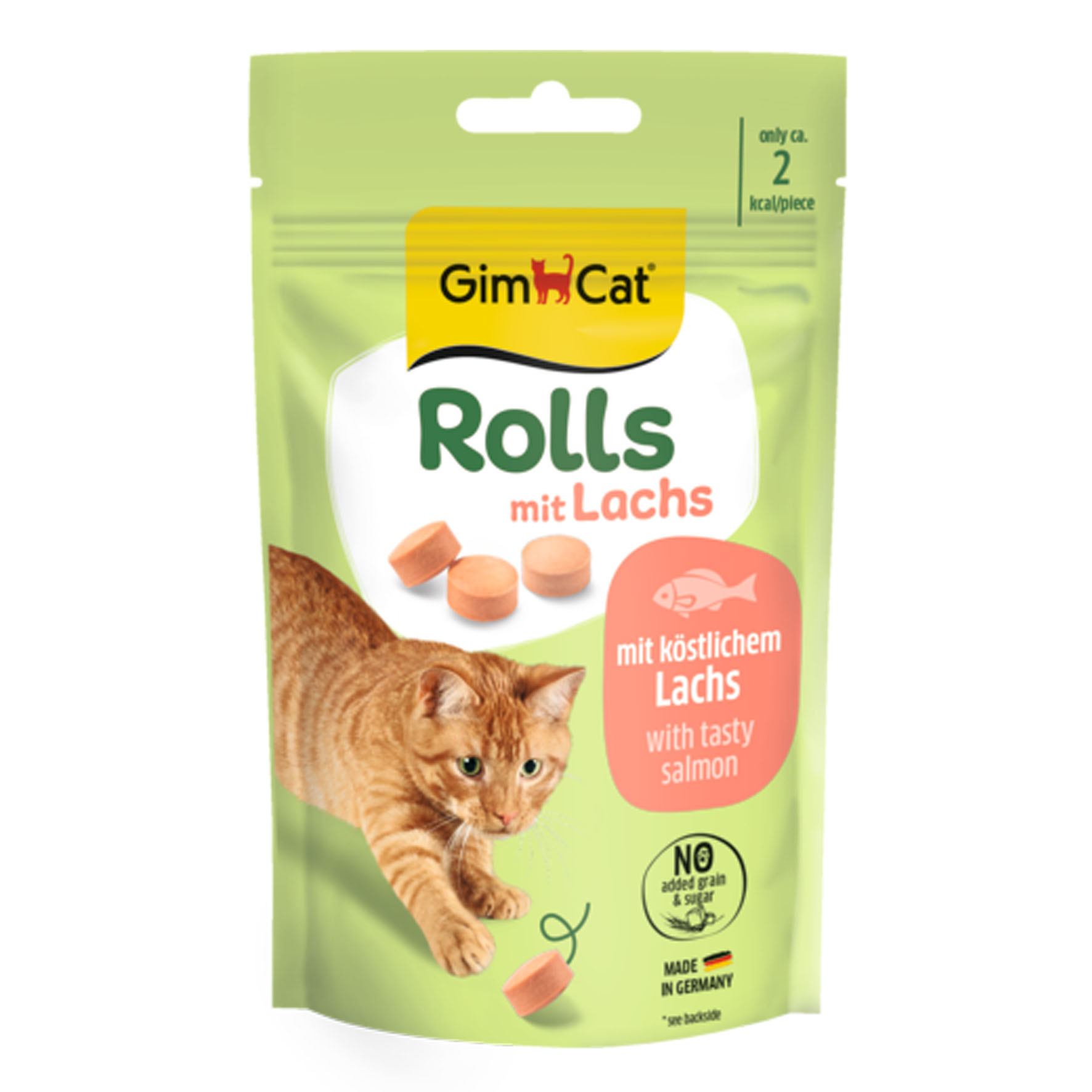 GimCat Rolls mit Lachs, 40g