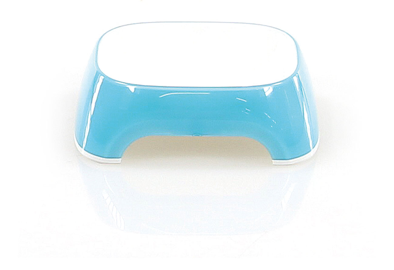 swisspet Kunststoffnäpfe Sedona L, hellblau 1.2L, 23.5x22.5x7cm