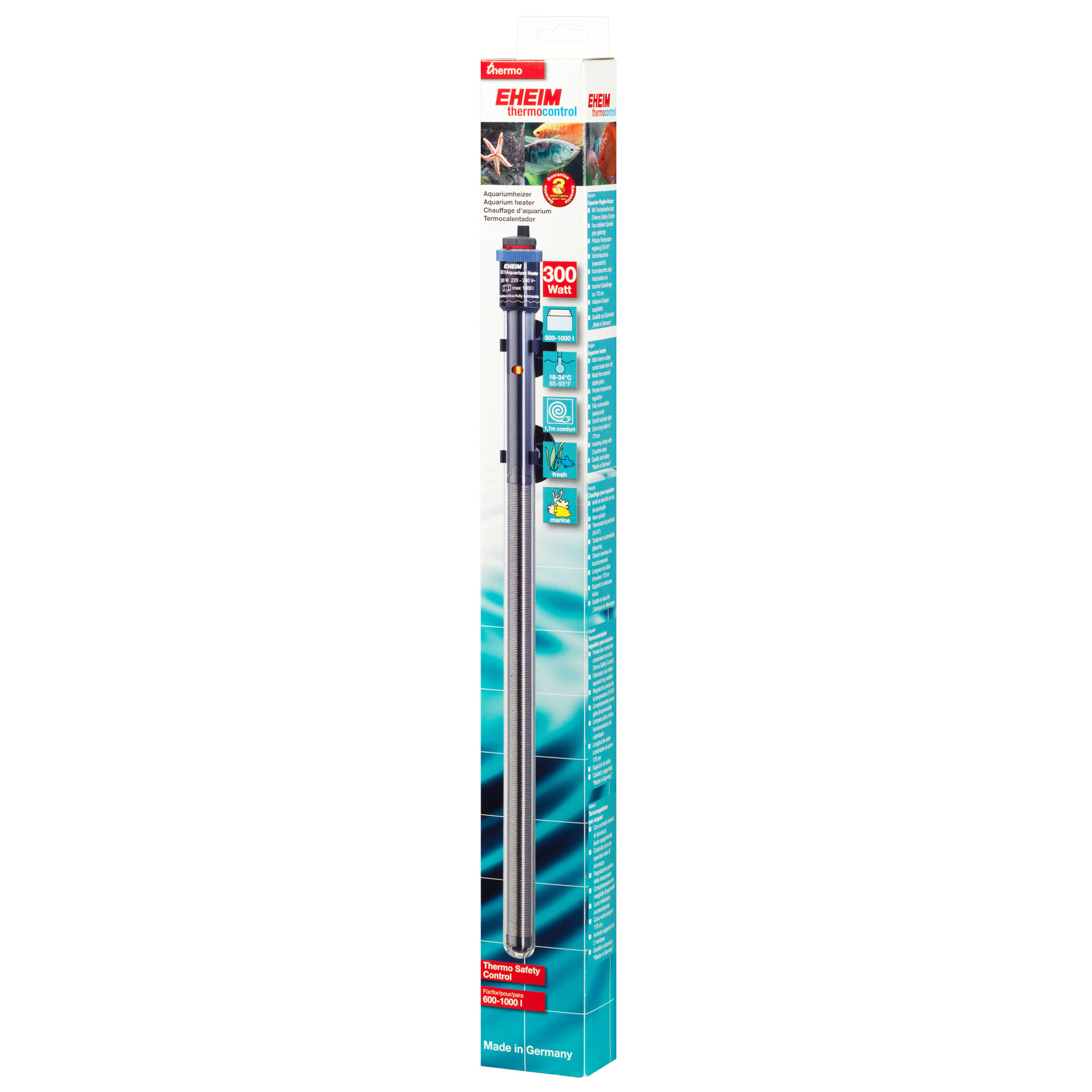EHEIM thermocontrol 300, für Aquarien von 600-1000L
