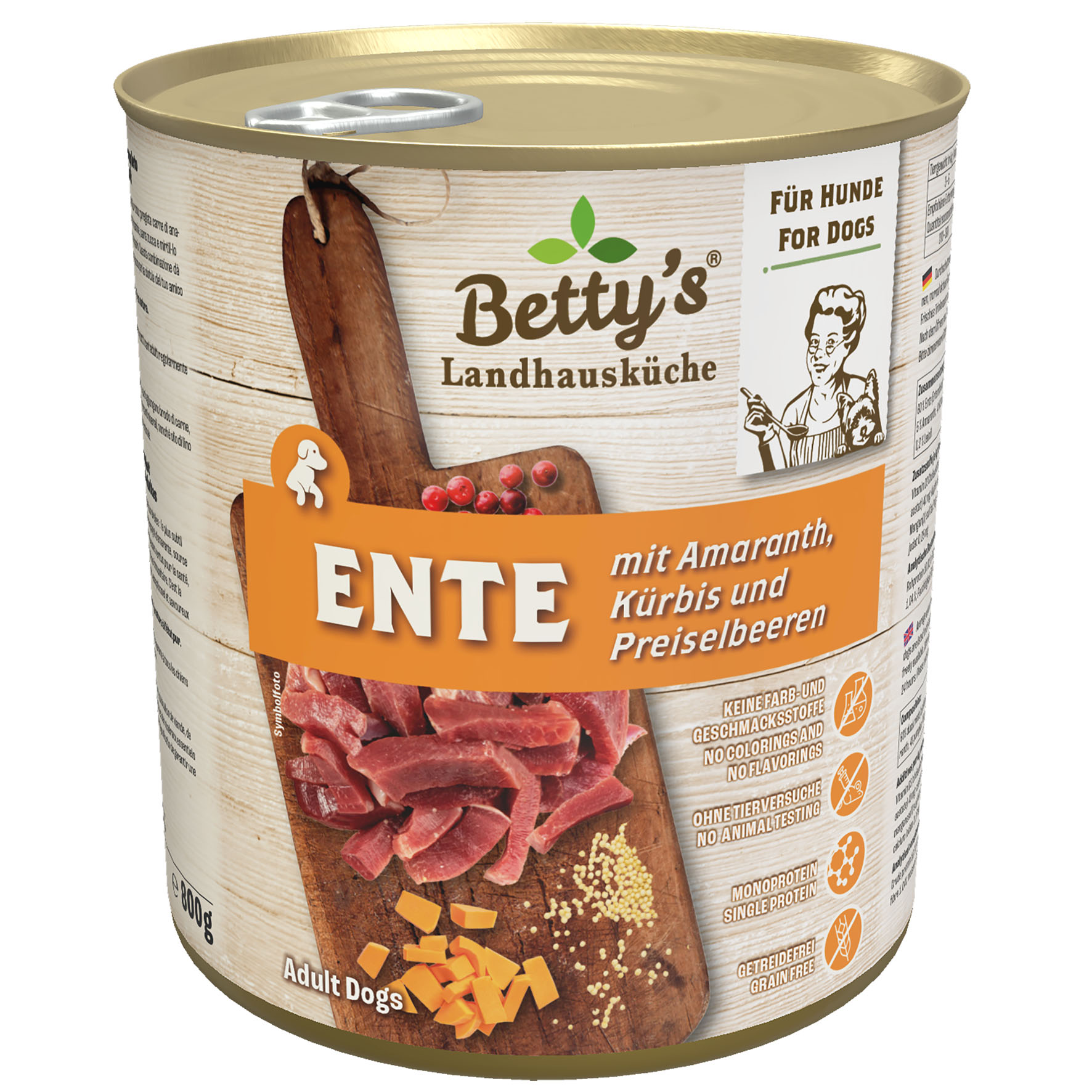 Betty`s Landhausküche Canard à l'amarante, 800g