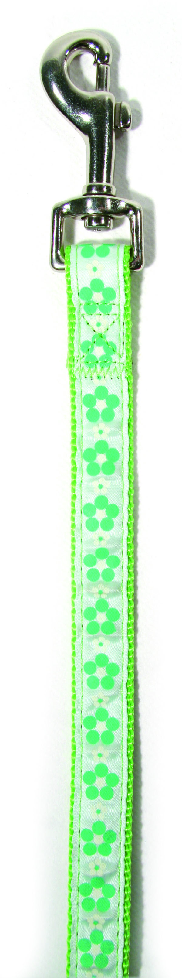 TrendLine Führleine Flower, grün