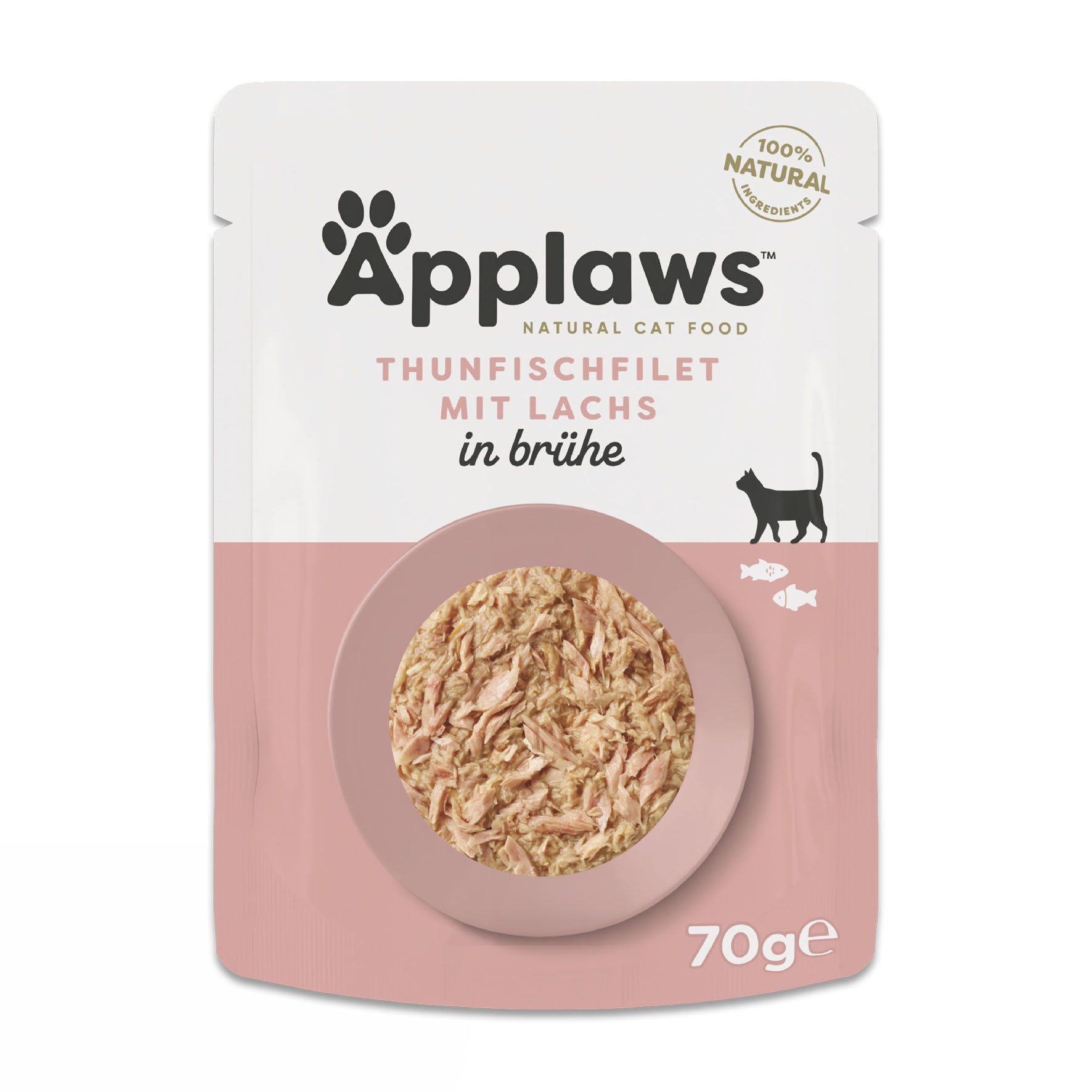 Applaws Thunfisch mit Lachs in Brühe, 70g
