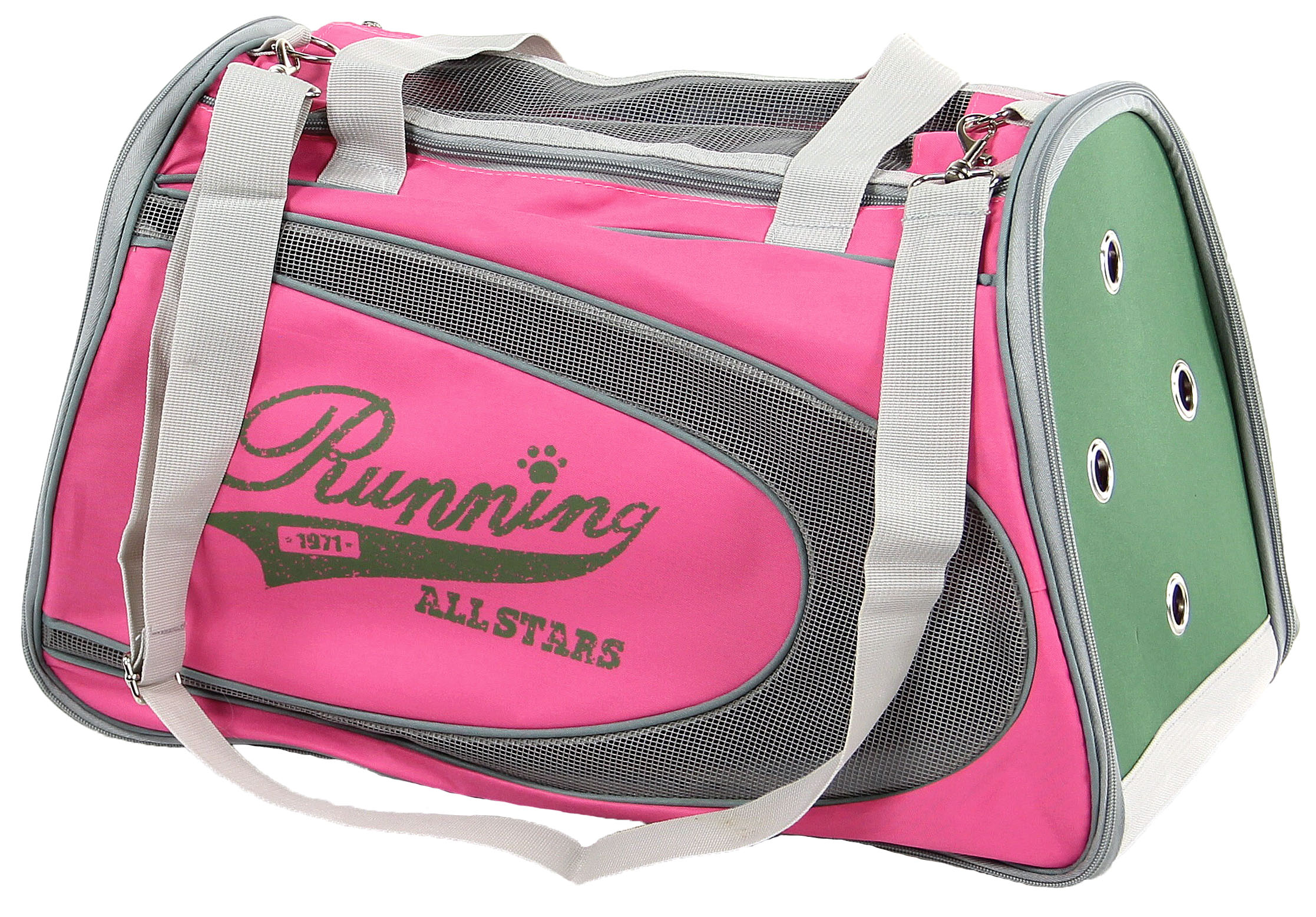 swisspet Hund- & Katzen-Tragtasche Allstars, pink