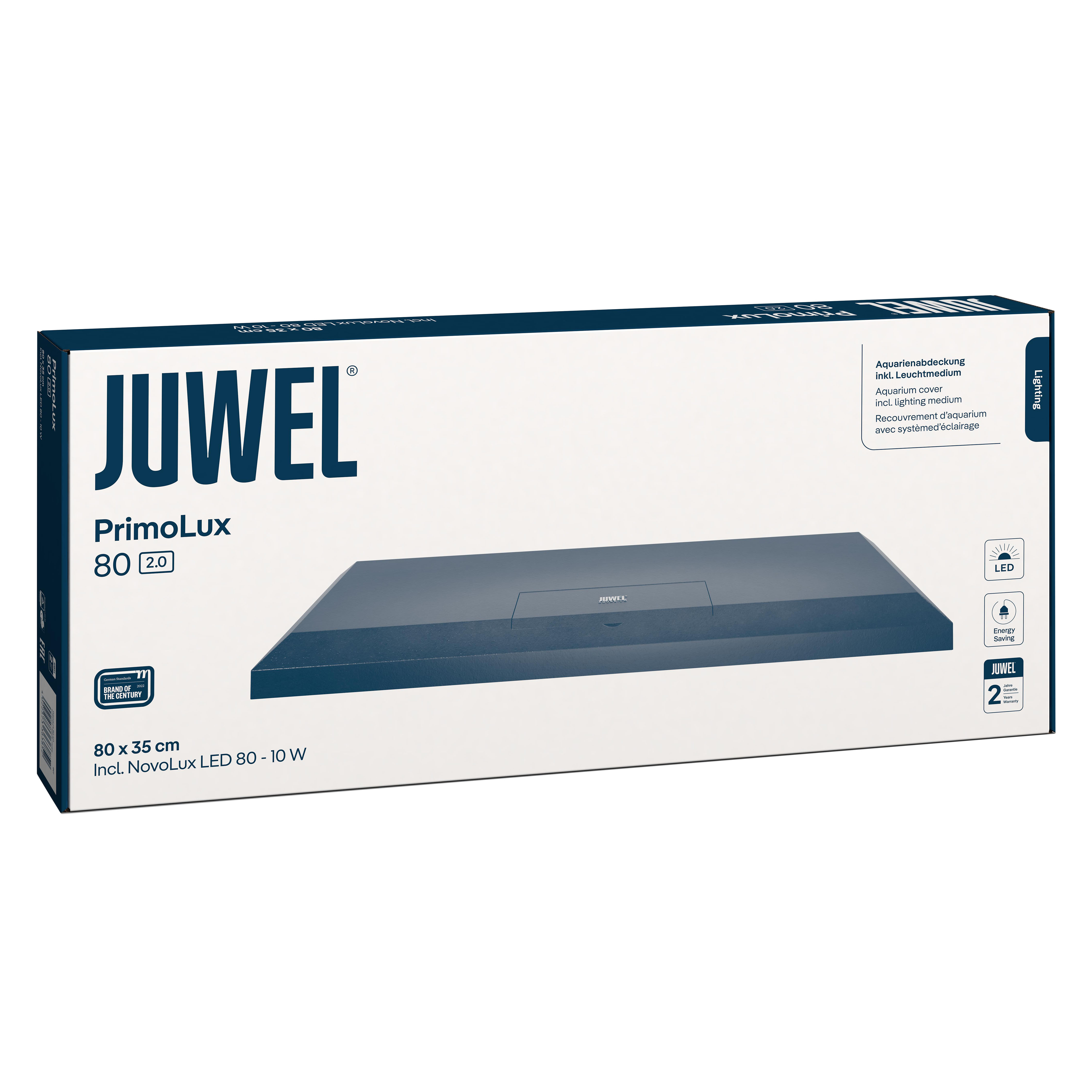 Juwel Leuchte Primolux 1x10.5W, 80x35cm, schwarz