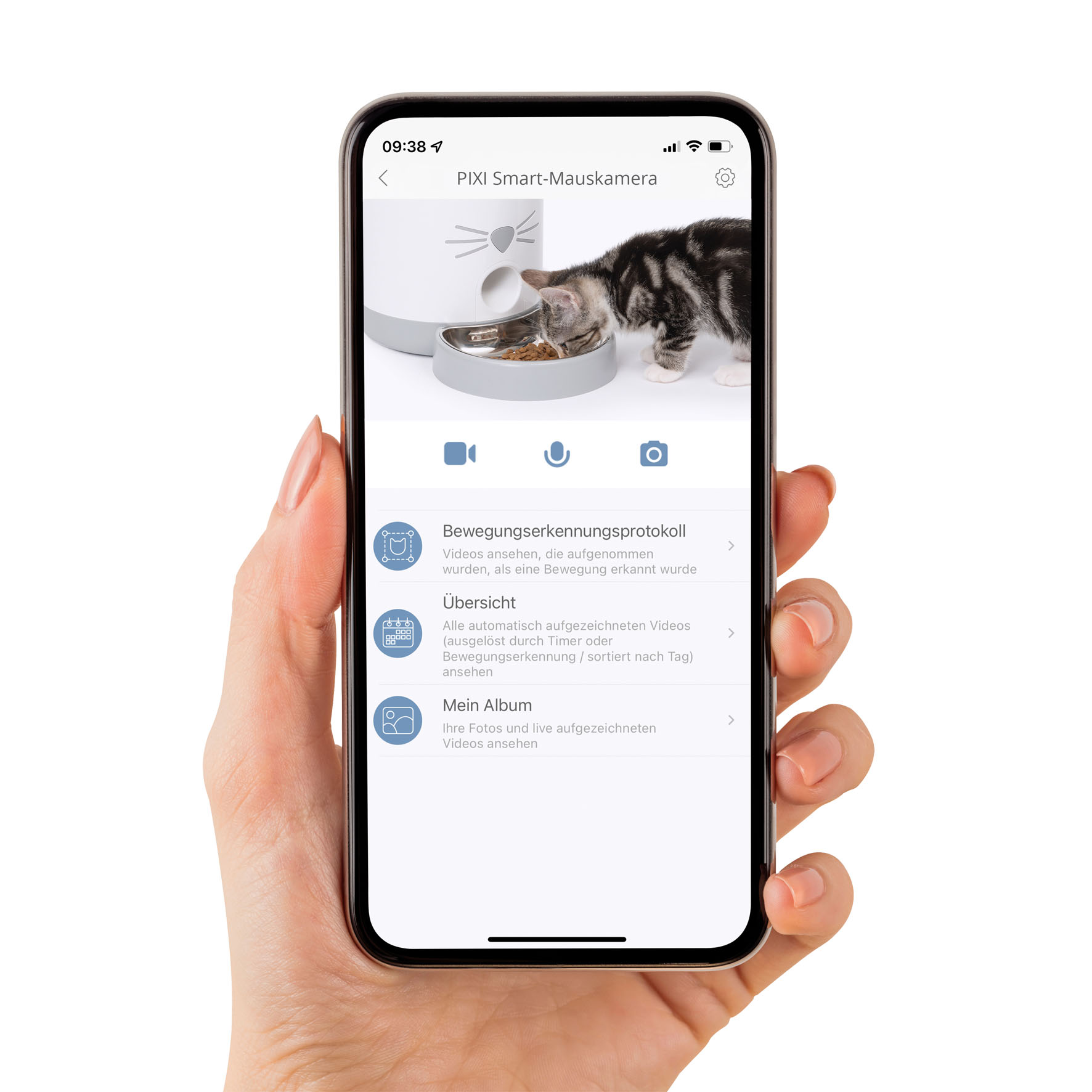 Catit Pixi Smart Mouse Camera, 7x7x9.7cm