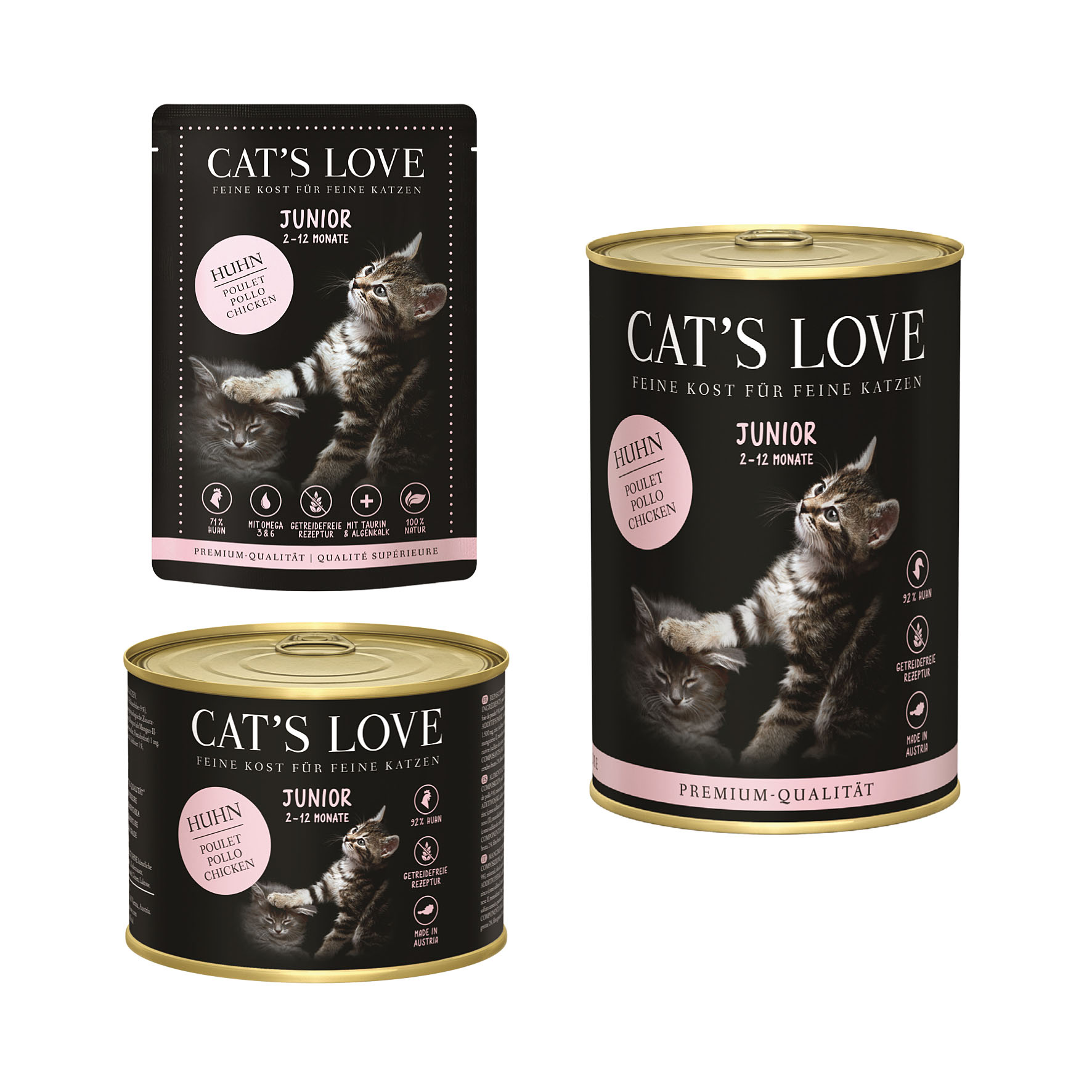 Cat‘s Love Junior Huhn