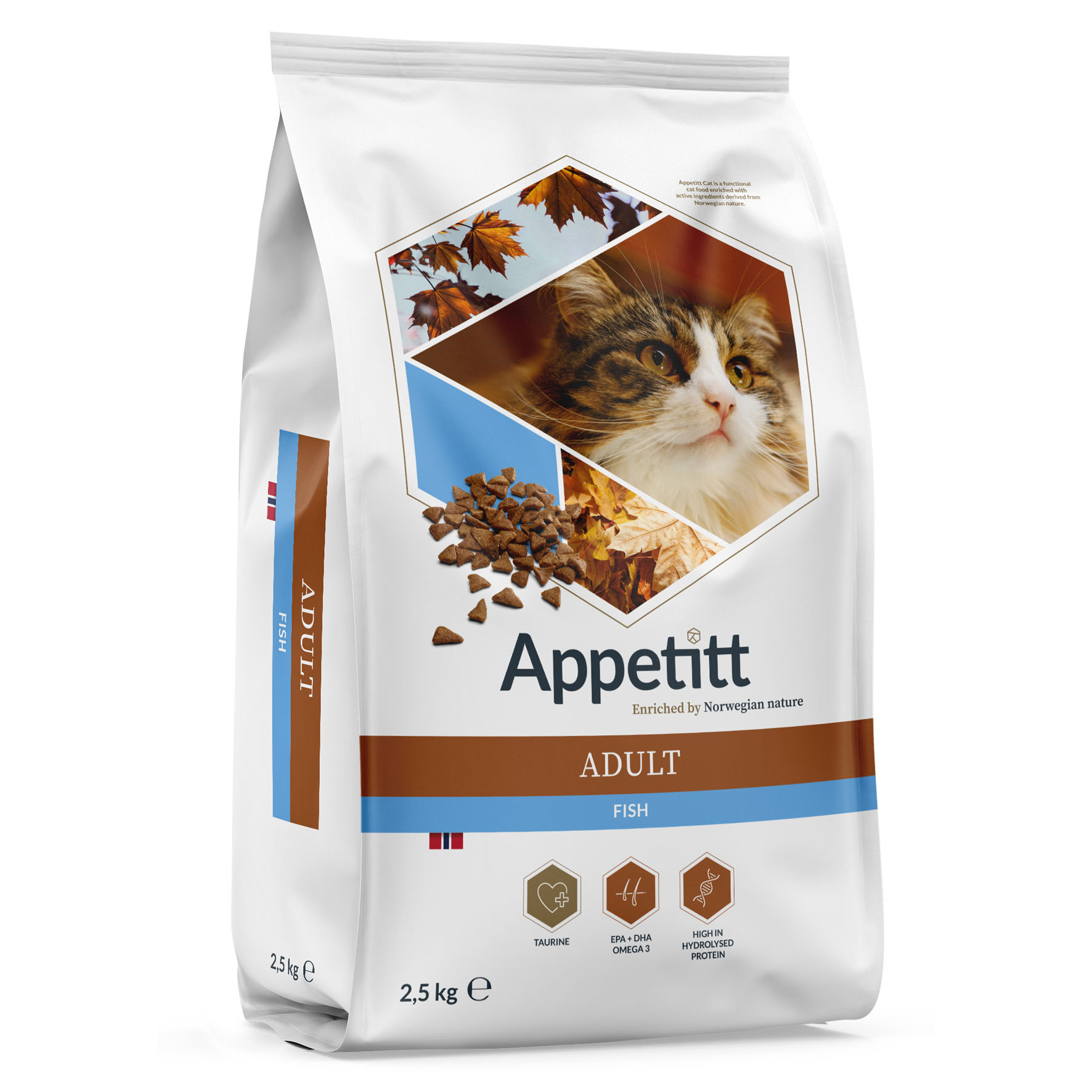 Appetitt Cat Adult mit Fisch 2.5kg