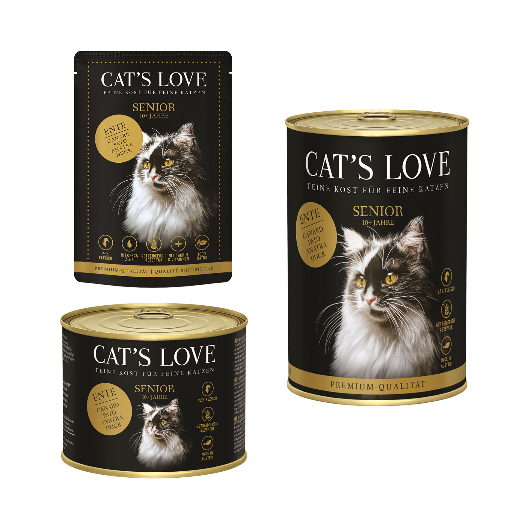 Cat‘s Love Senior 10+ Ente