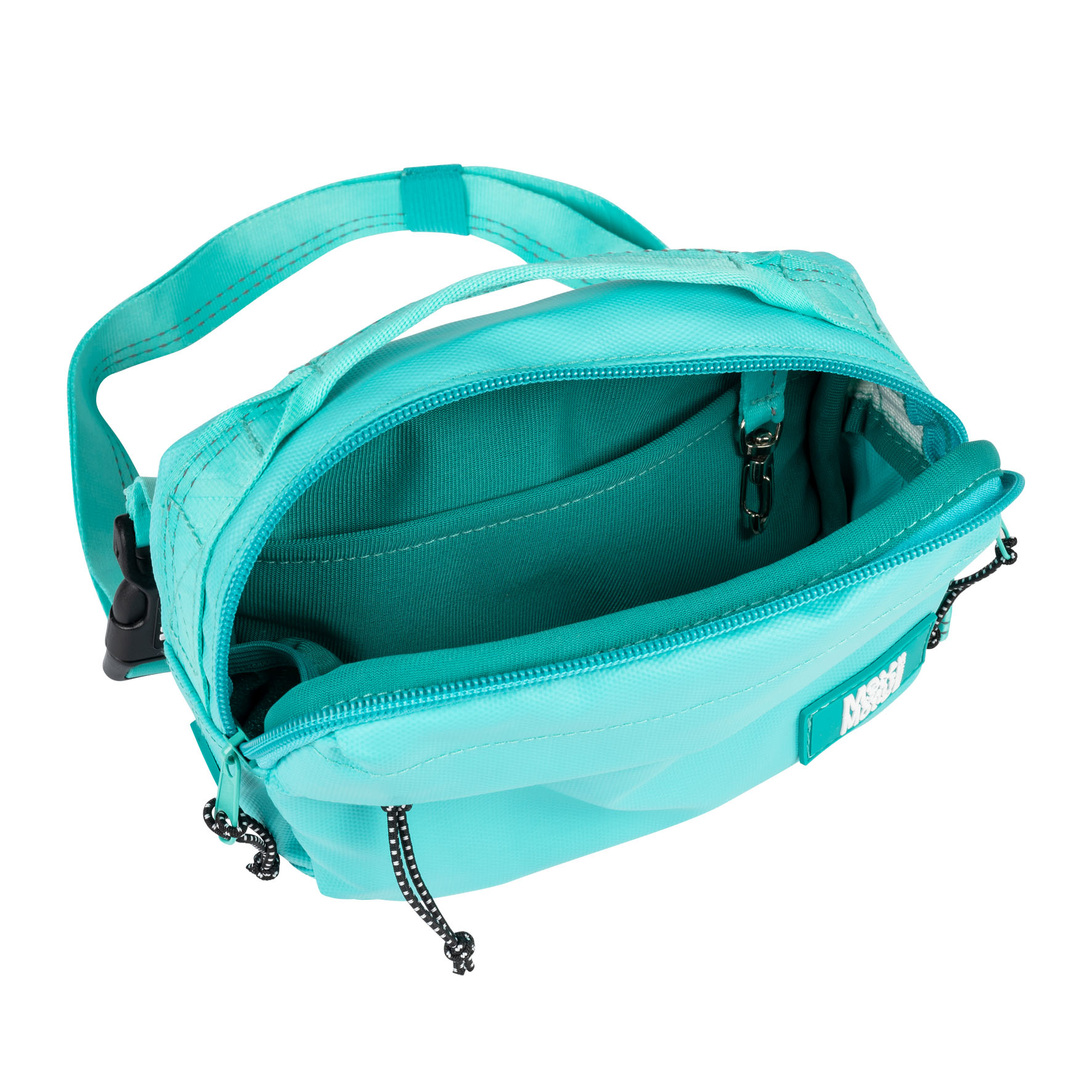 Max&Molly sac pour chien Matrix turquois, L:18cm H:12cm L:6cm, sangle: 140cm