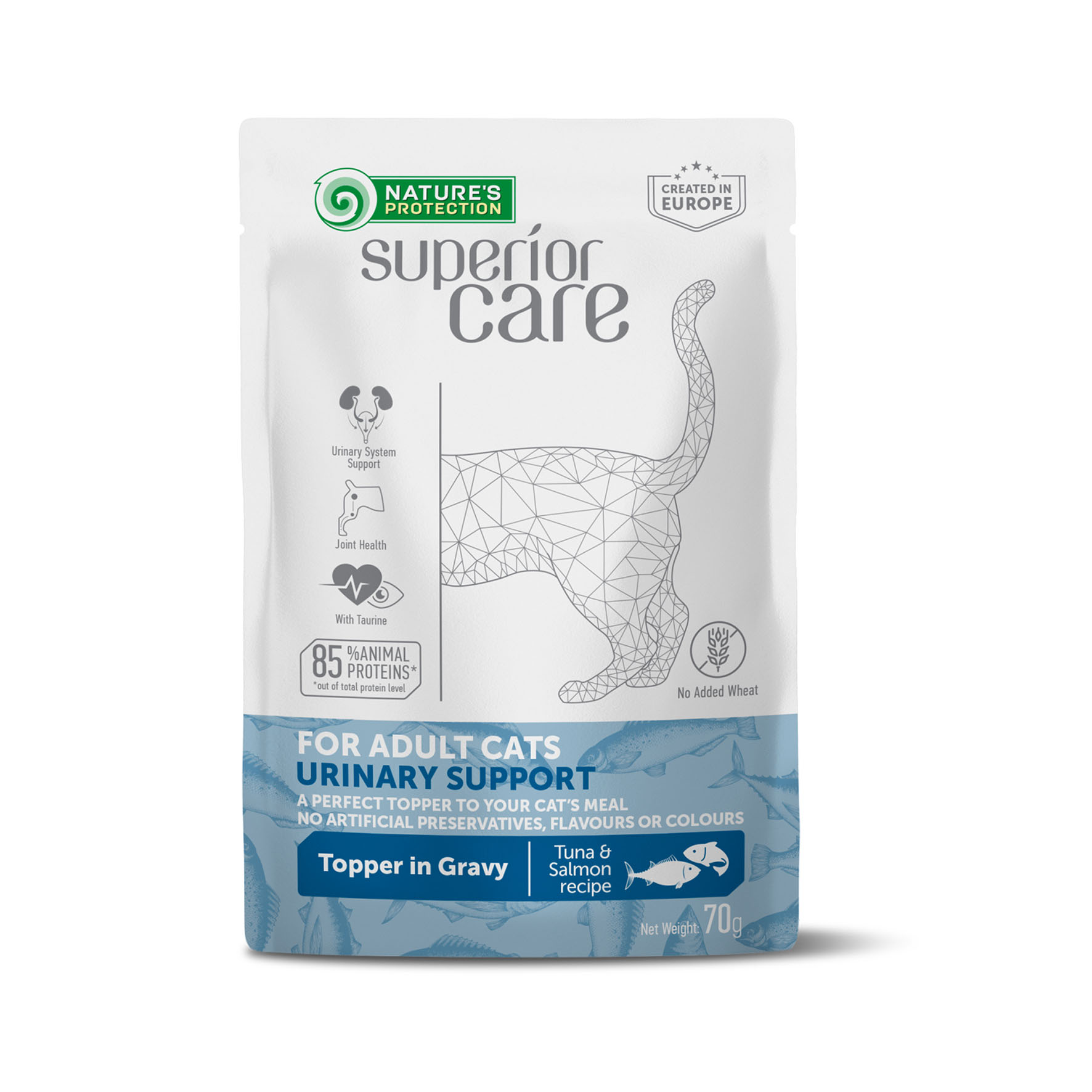 Superior Care “Wet’ Adult Urinary, Thunfisch & Lachs, 70g