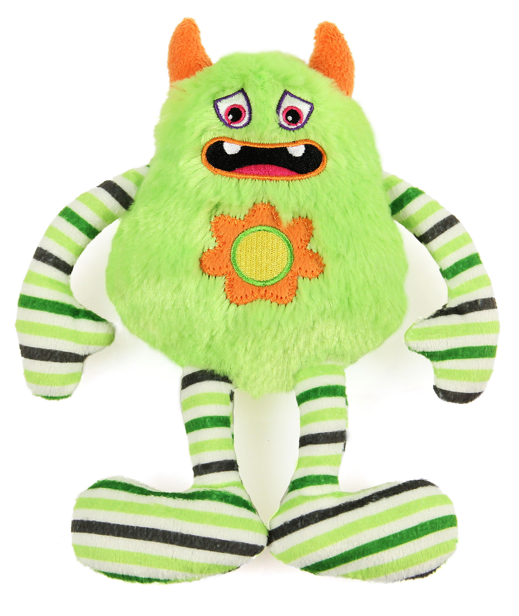 swisspet Plüsch-Monster, grün, 15x6x21cm